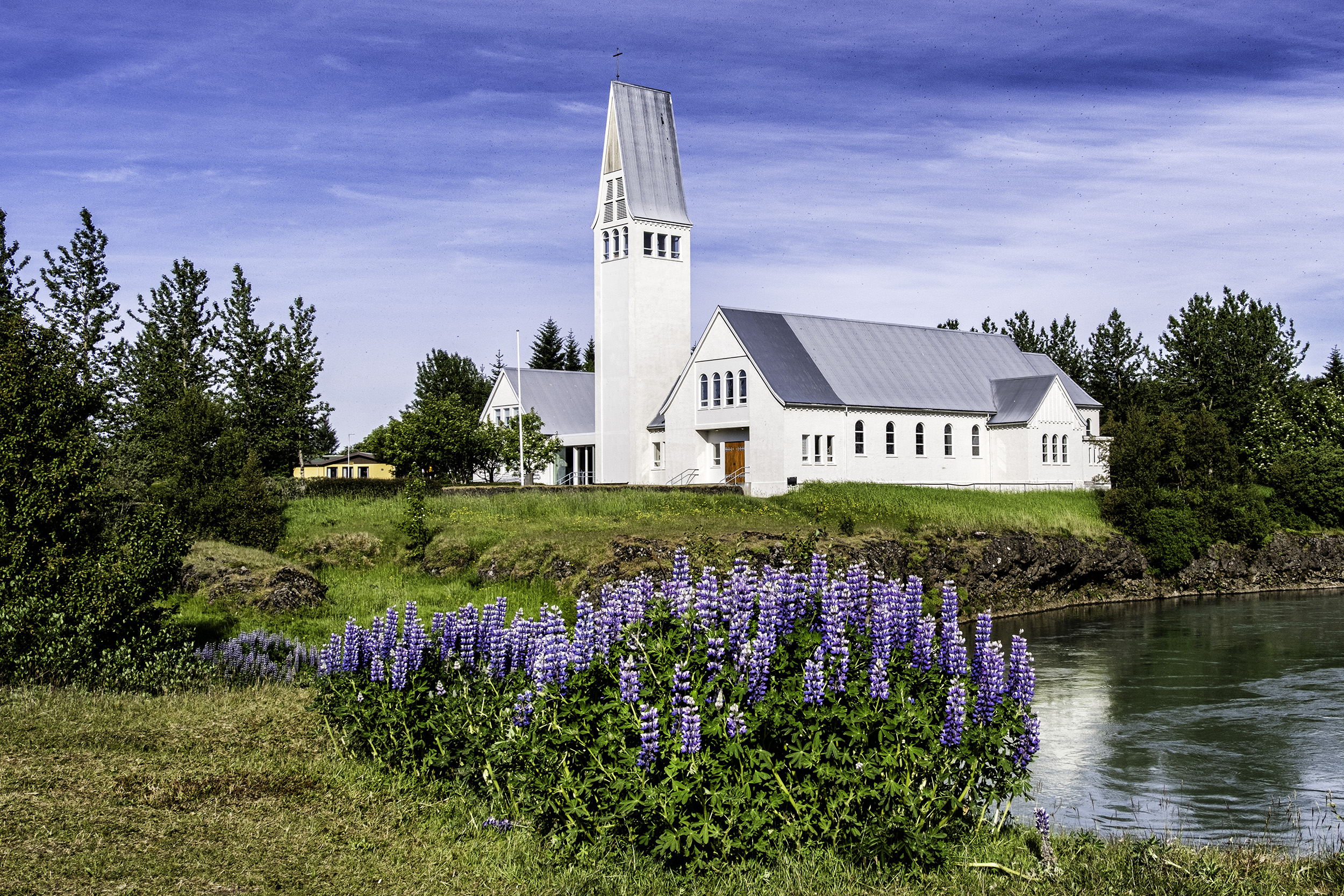 Selfosskirkja Lutheran Church, Selfoss, Iceland