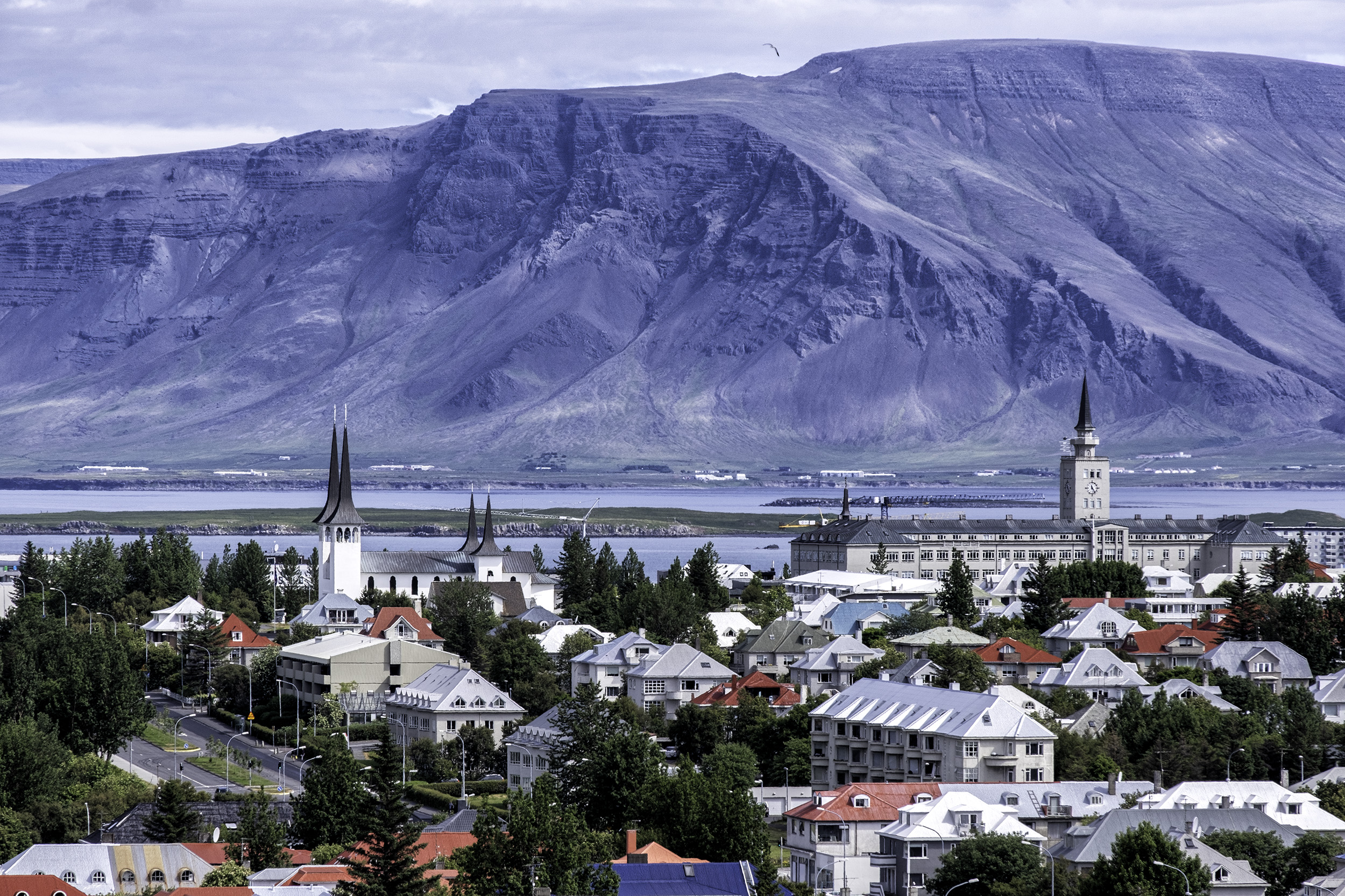 Reykjavik, from the Perlan