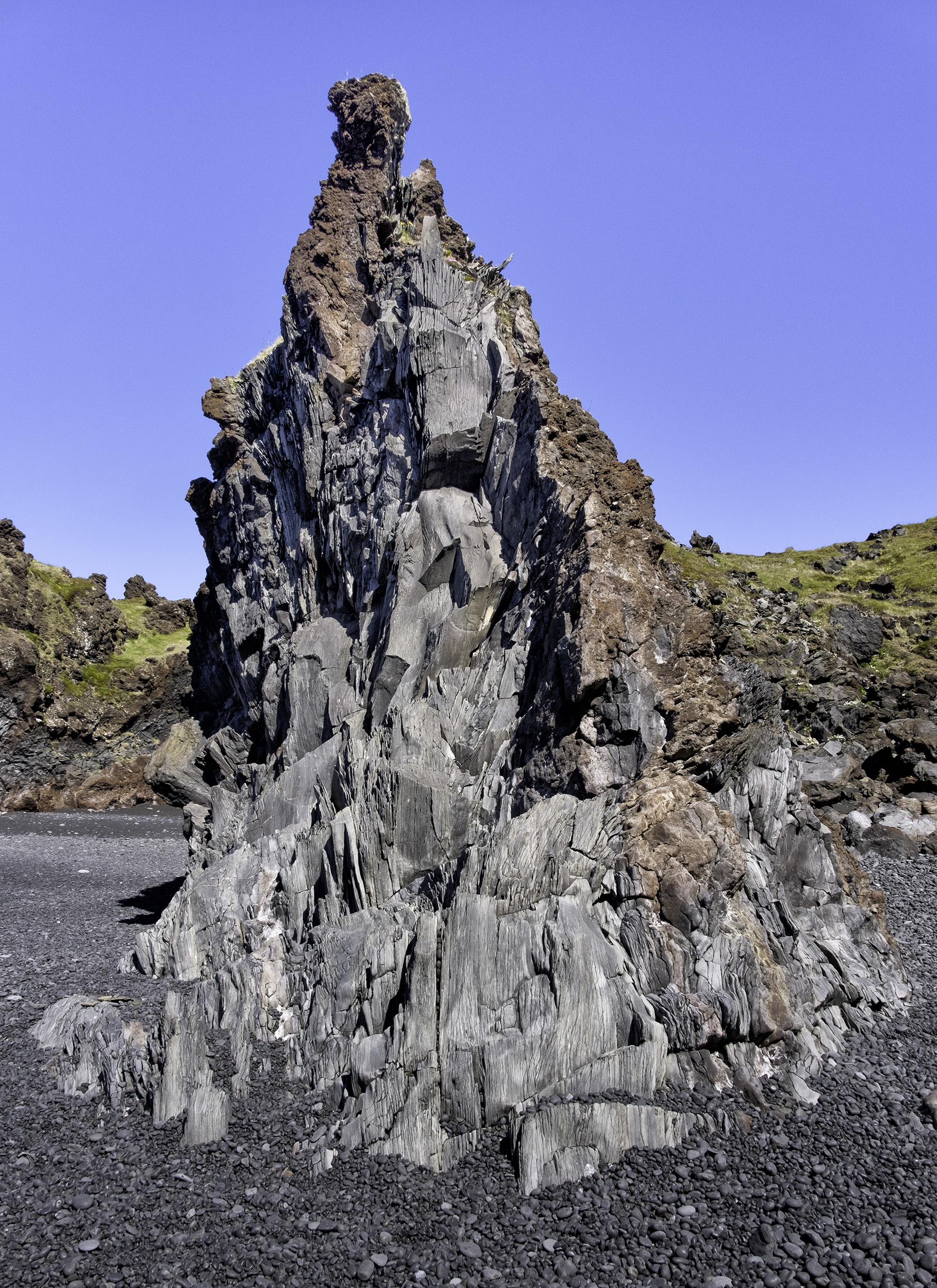 Volcanic Formations at Dritvik Djúpalónssandur