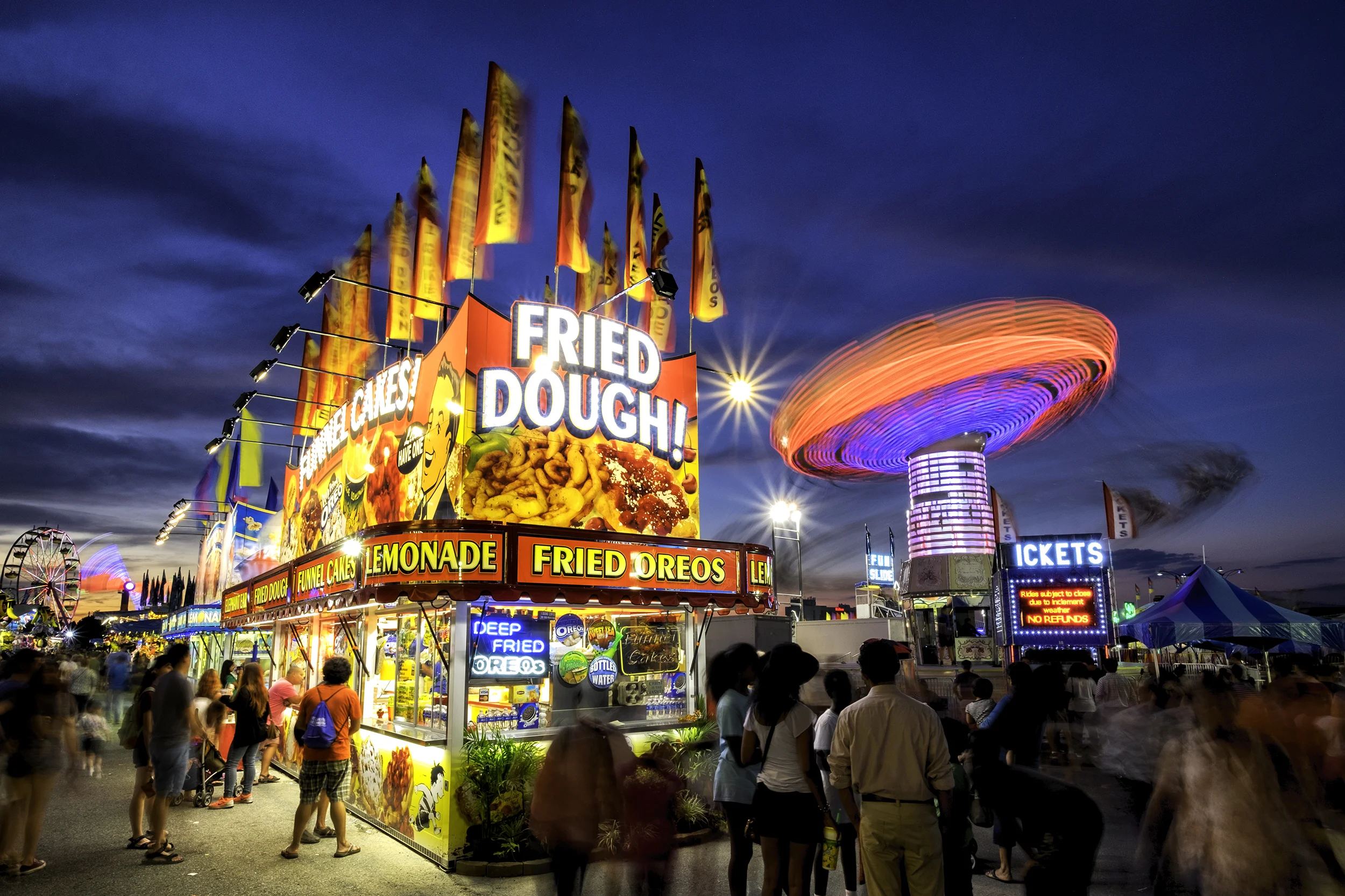Montgomery County Fair, August Evening, MFA 2018 Fall Member's Show