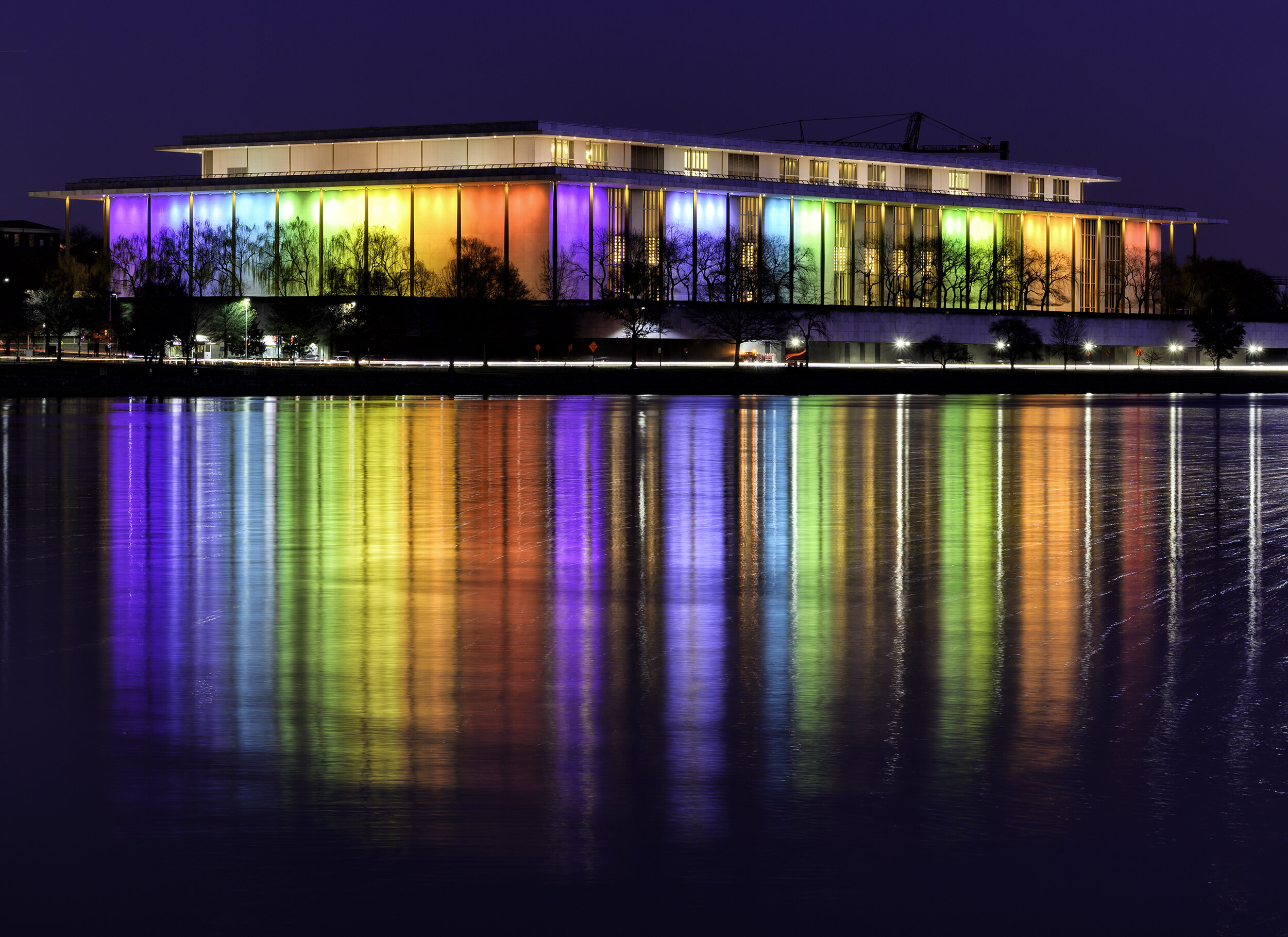 Kennedy Center, December Evening