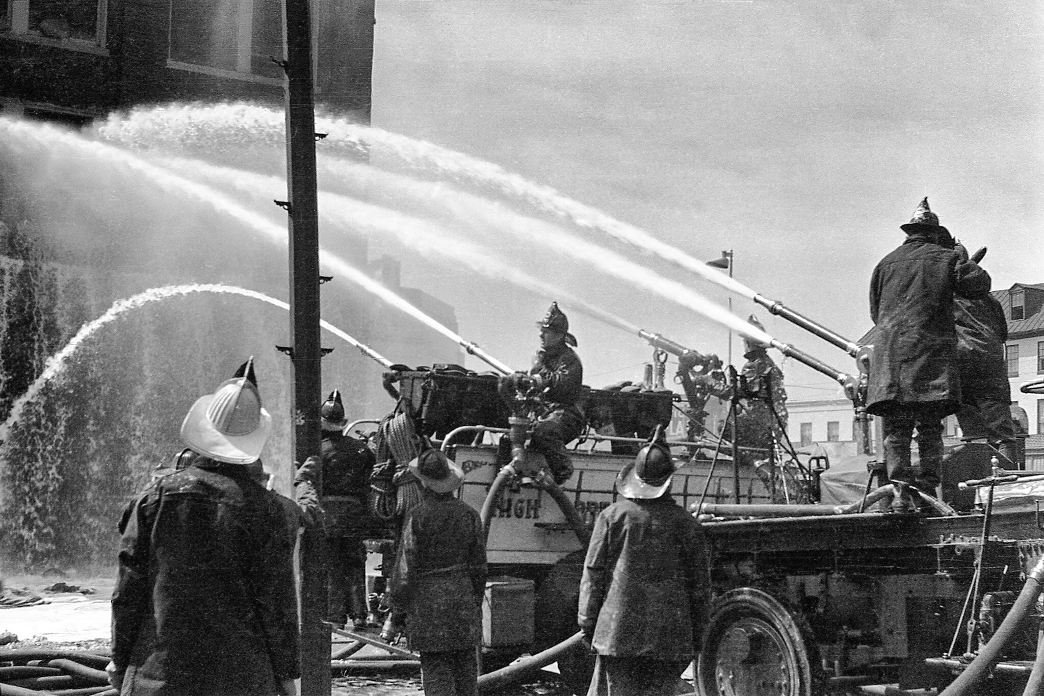 Obrecht Warehouse Fire, 1940