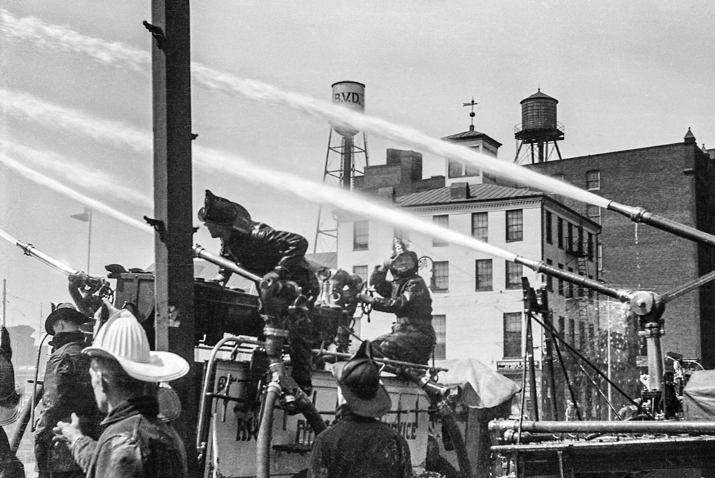 Obrecht Warehouse Fire, 1940