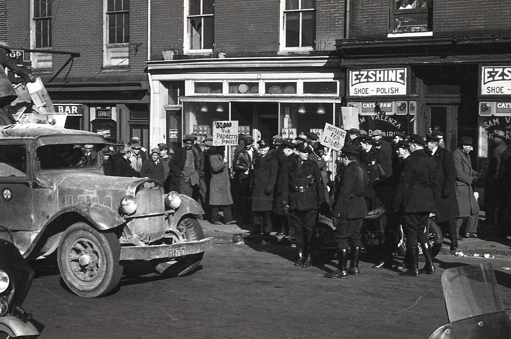 Street Cleaners Union Protest, 1941