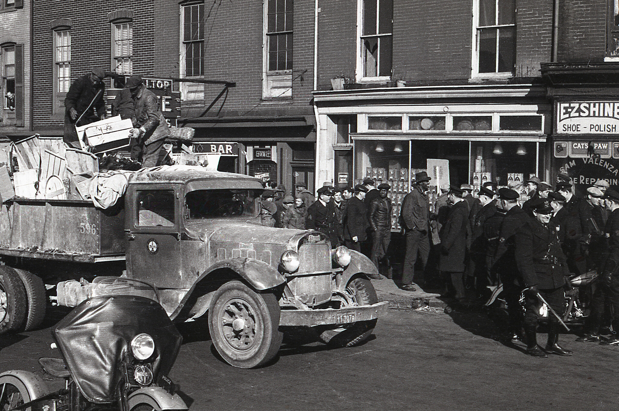 Street Cleaners Union Protest, 1941