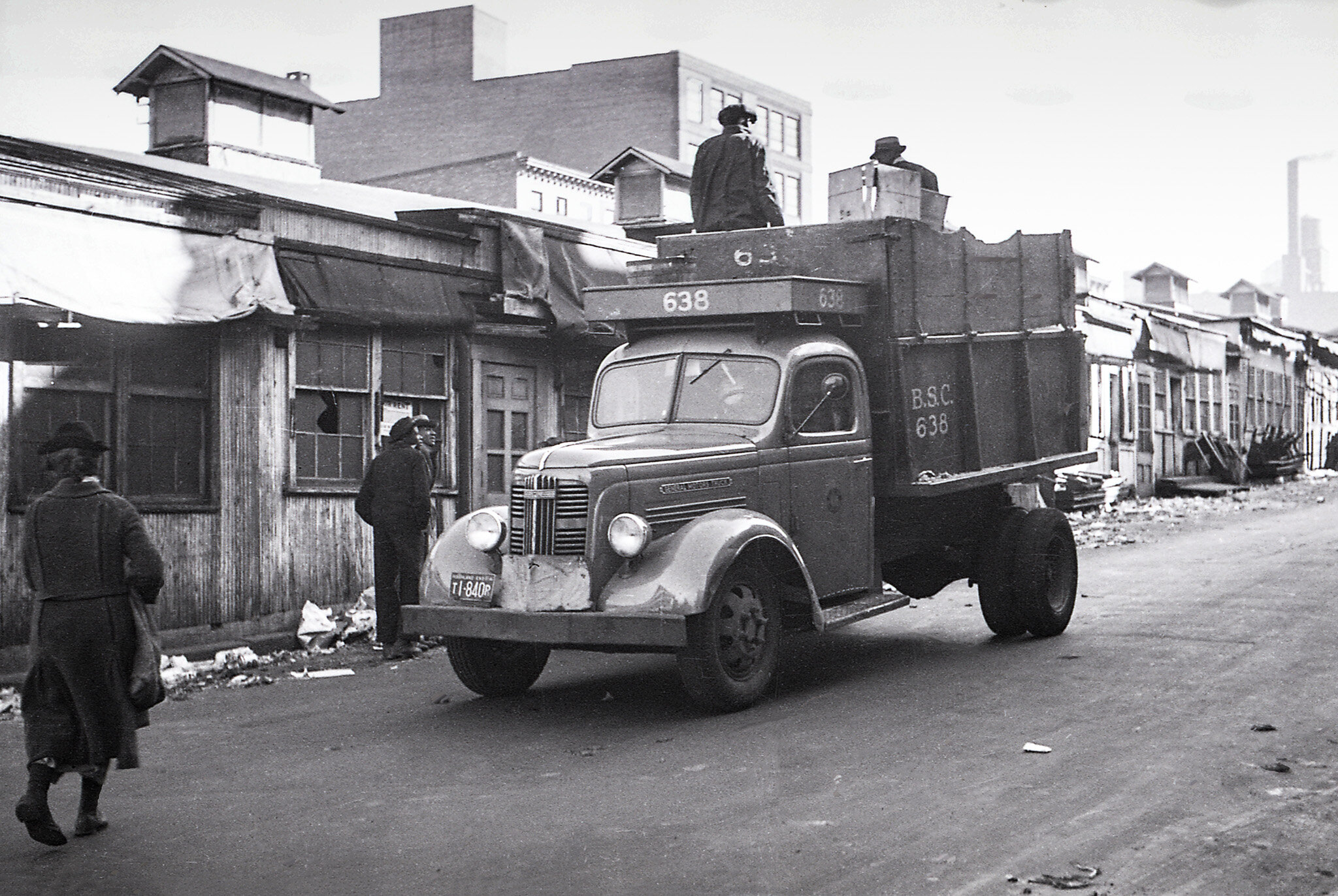 Street Cleaners Union Protest, 1941