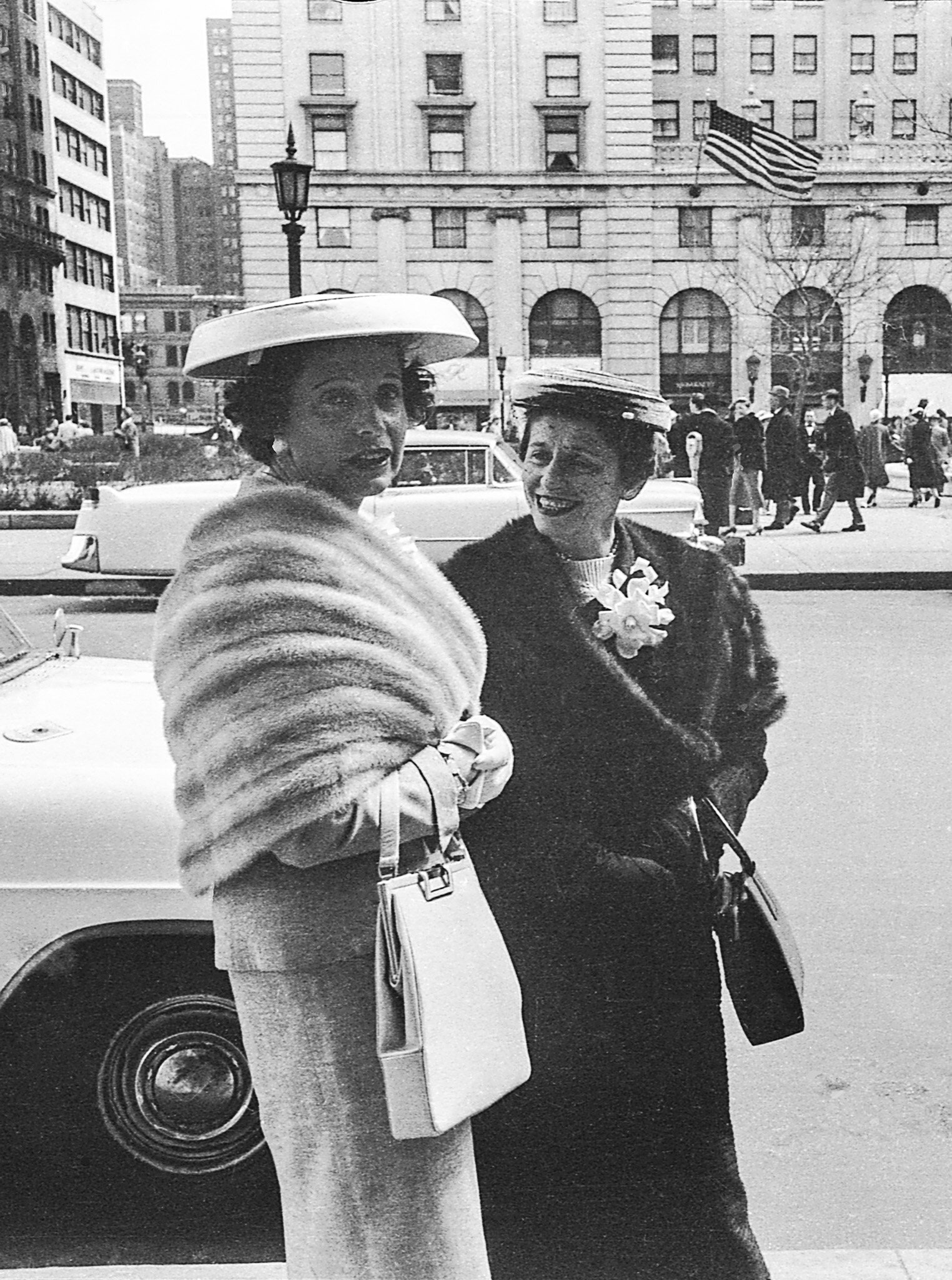 Kathryn and Sylvia at the Easter Parade in NYC