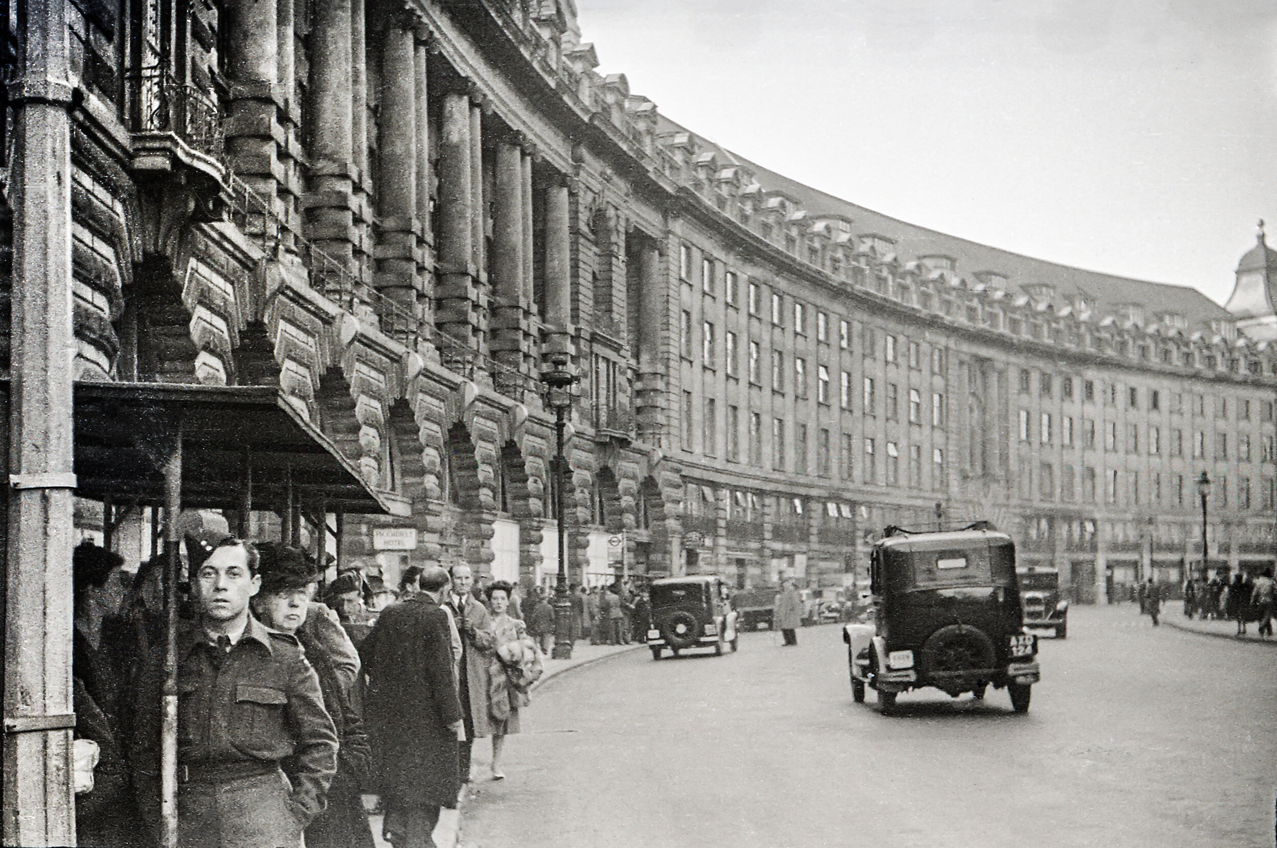 Regent Street, London during WWII