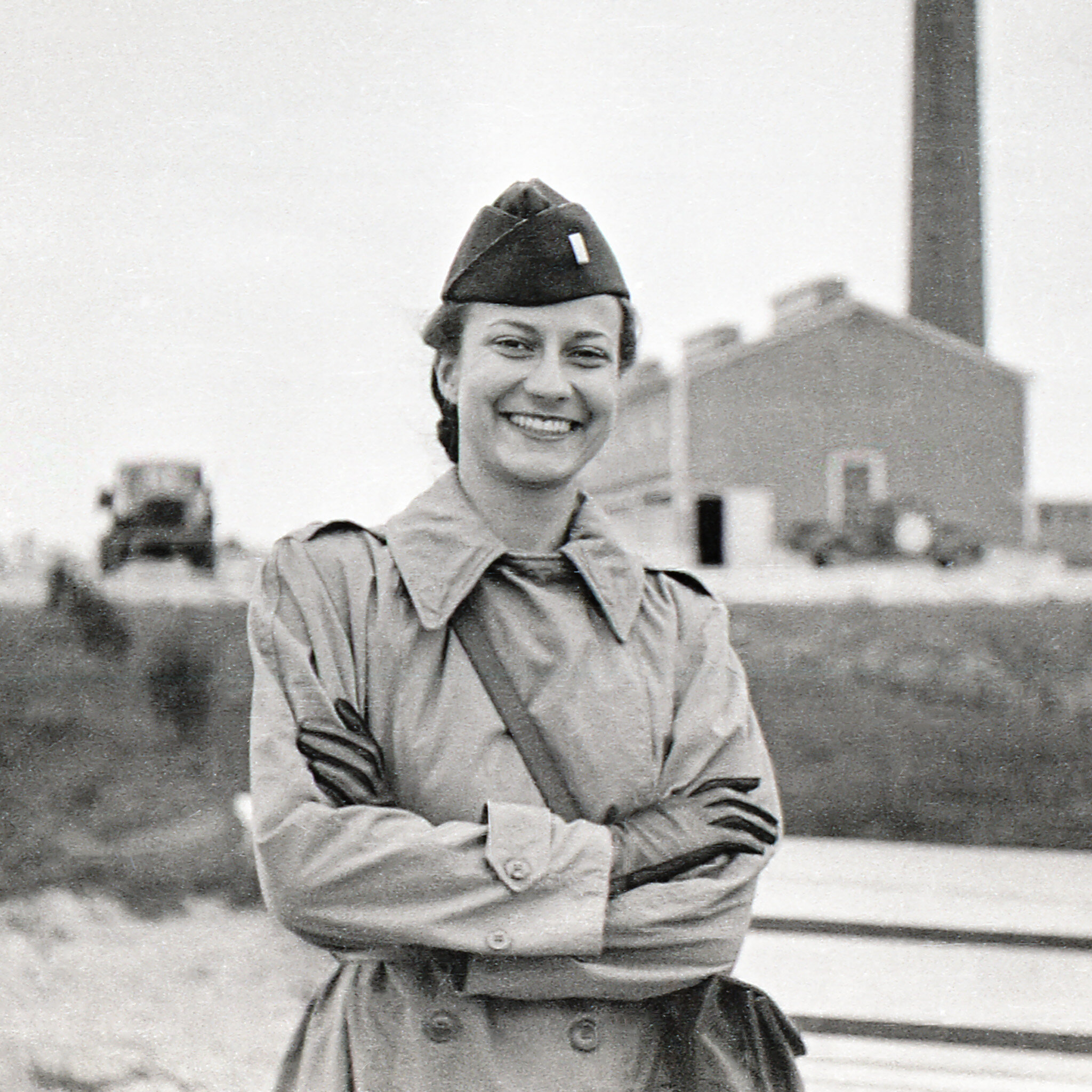 An Unidentified Army Nurse at Camp Grant