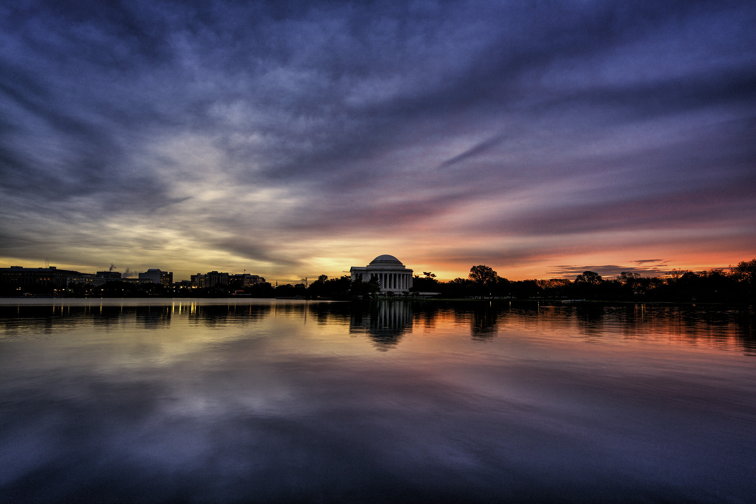 October Morning at the Tidal Basin 