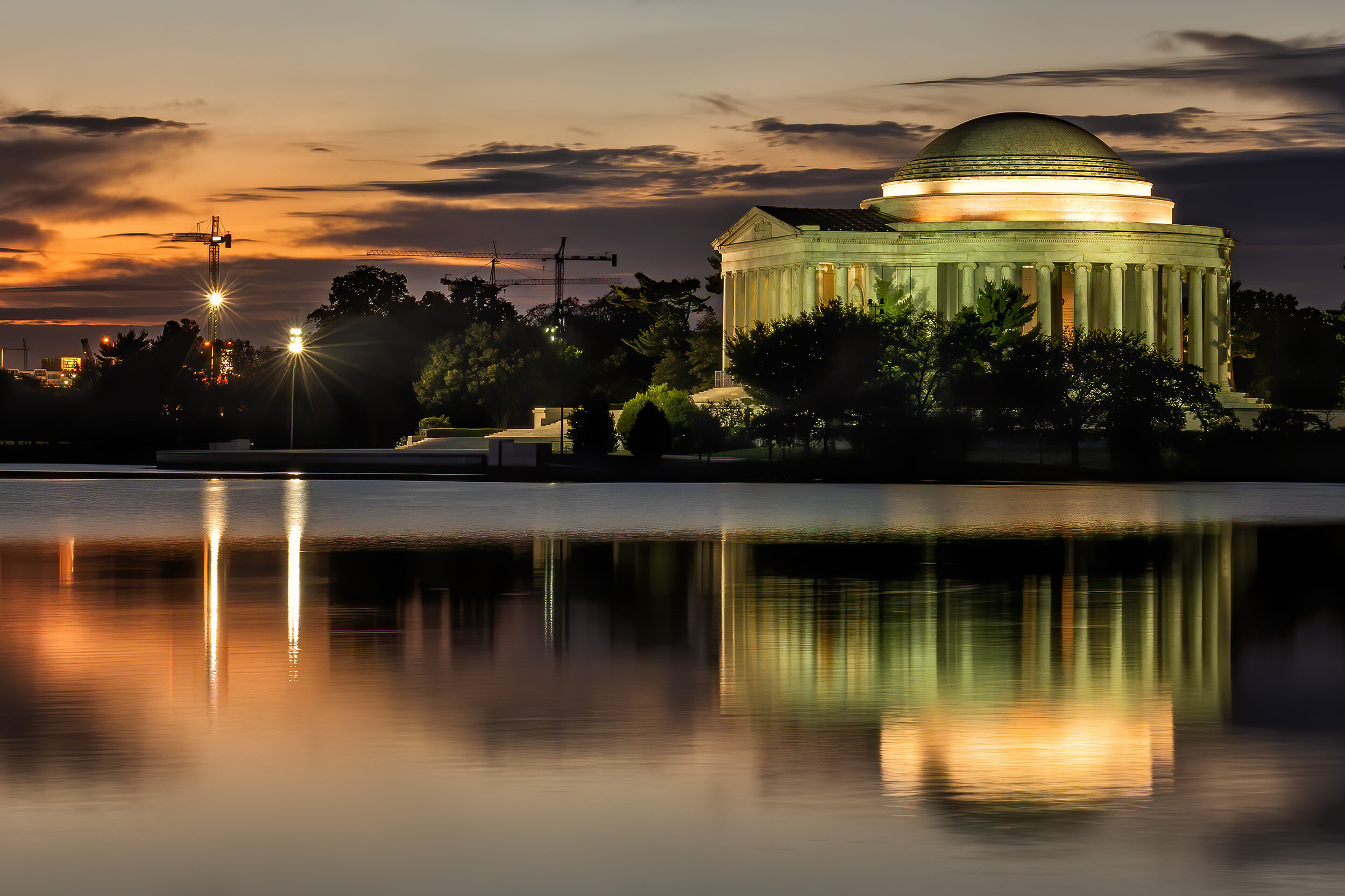 October Morning at the Tidal Basin 