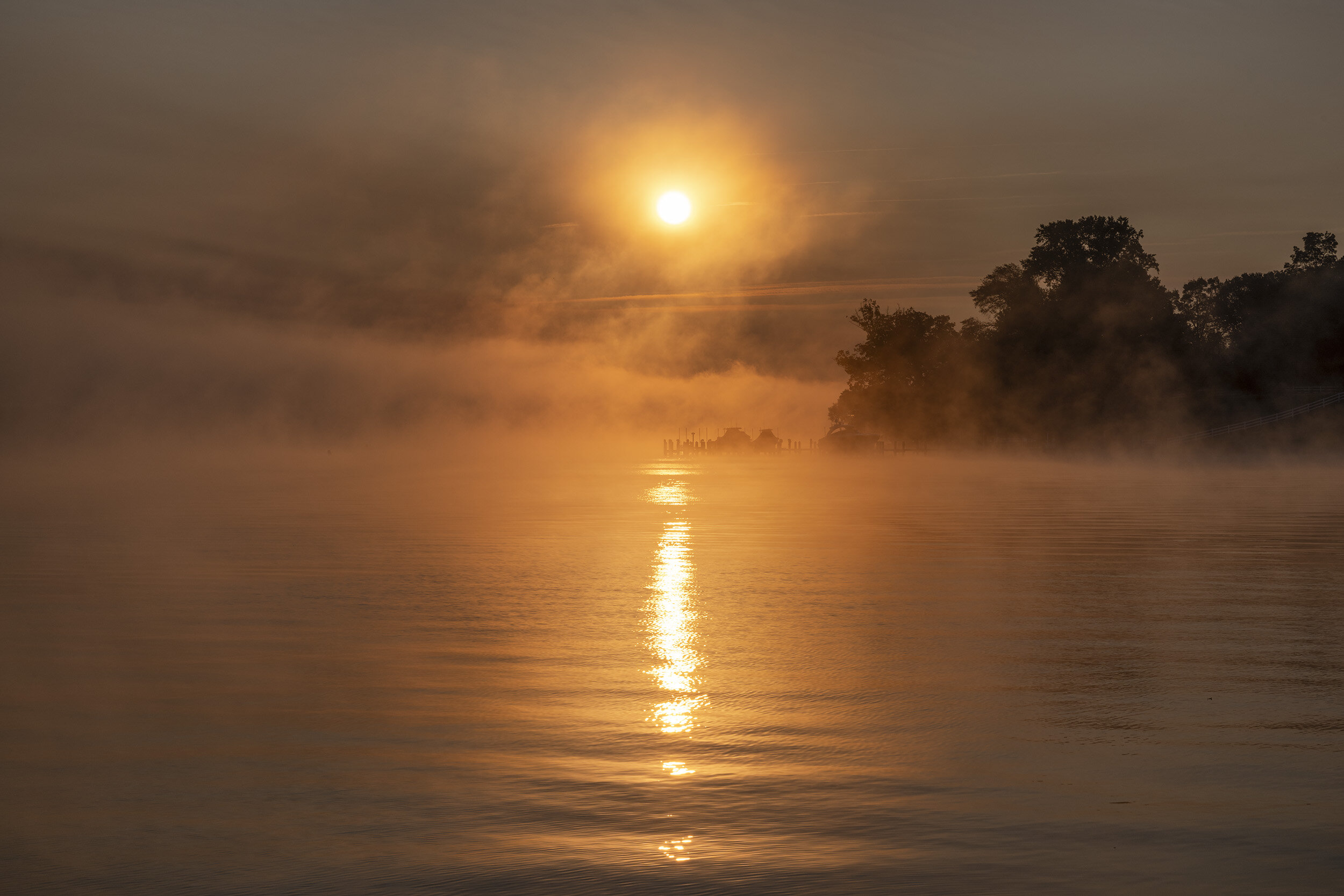 October Morning on South River