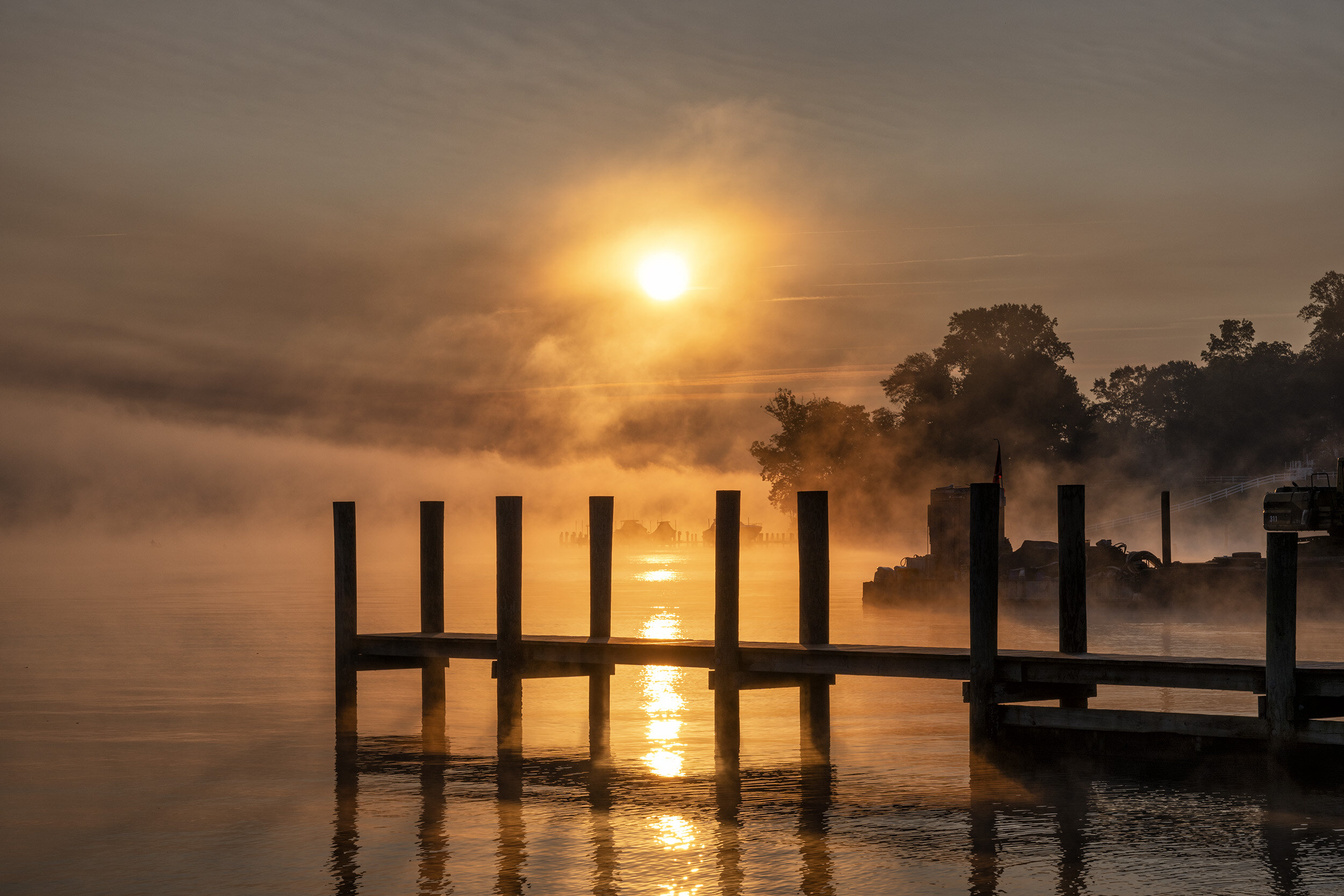 October Morning on South River