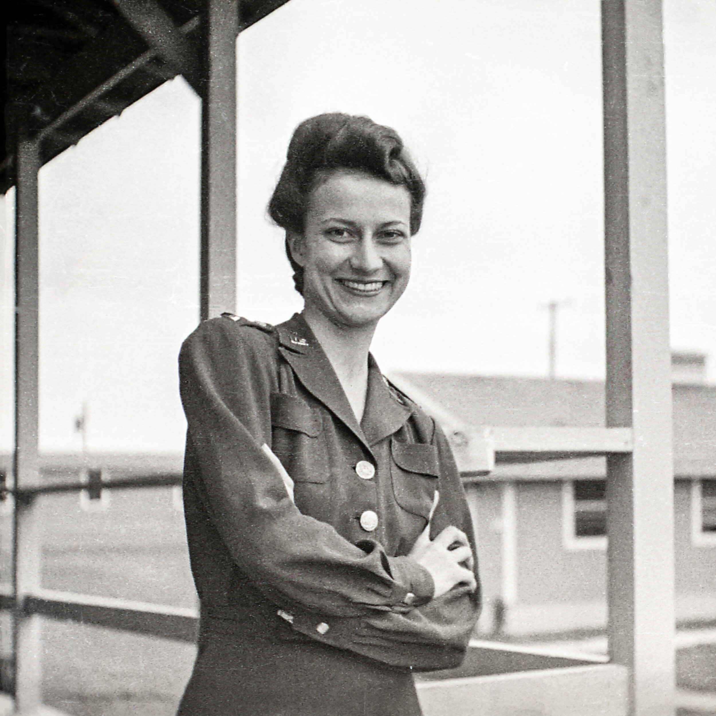 An Unidentified Army Nurse at Camp Grant