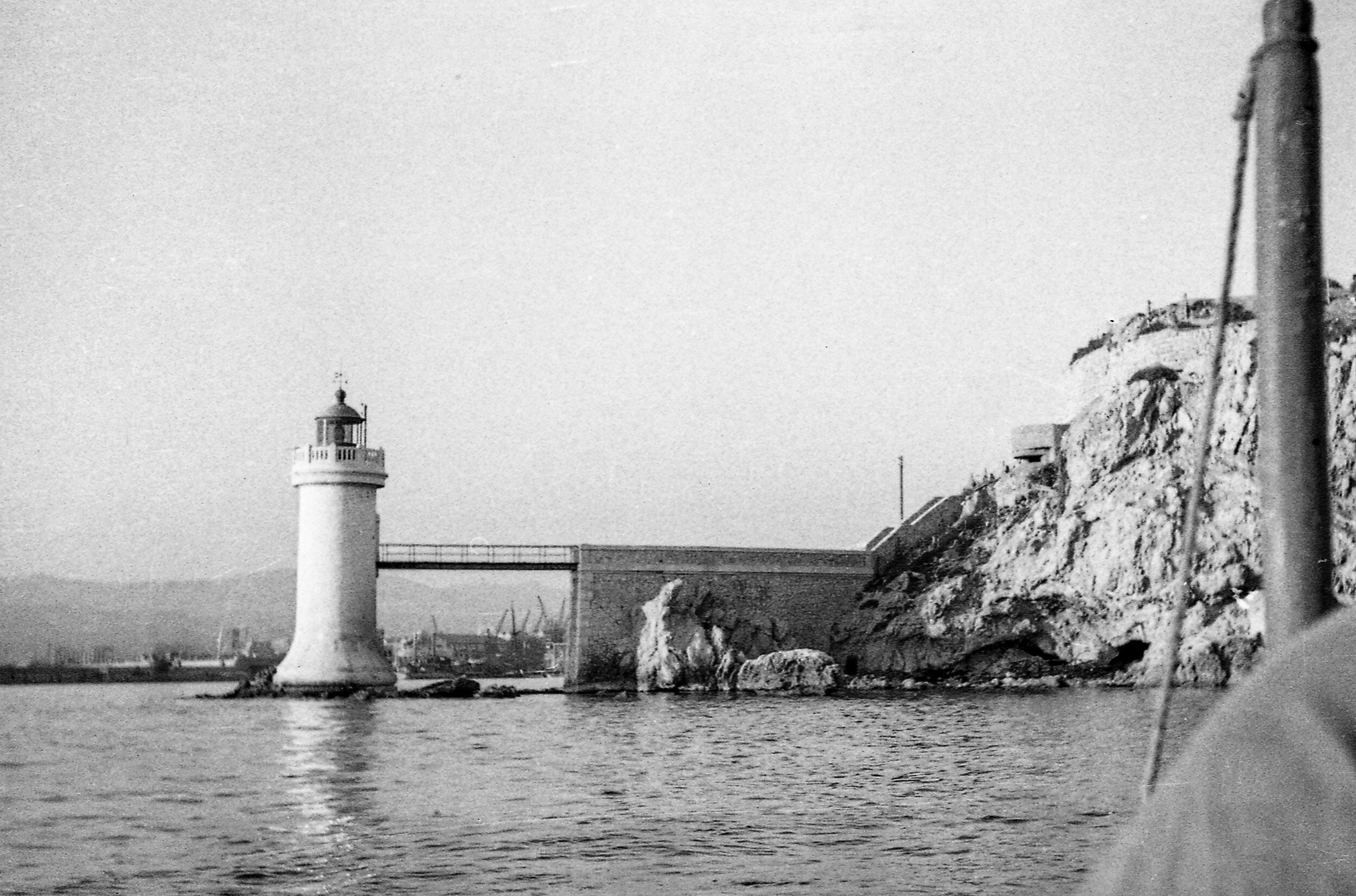 The Marseille Harbor Lighthouse (Feu de la désirade)