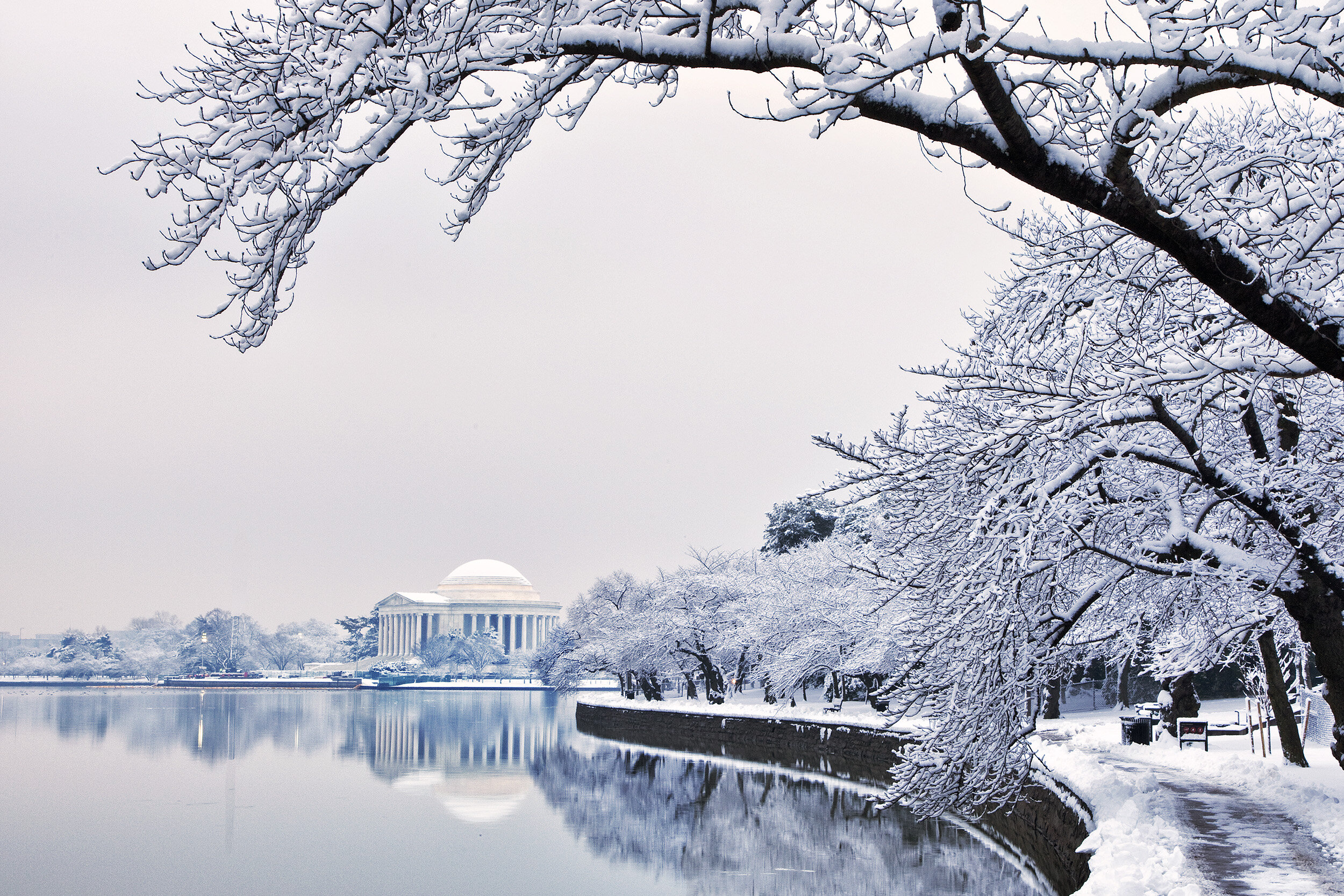 Jefferson Memorial, February Morning