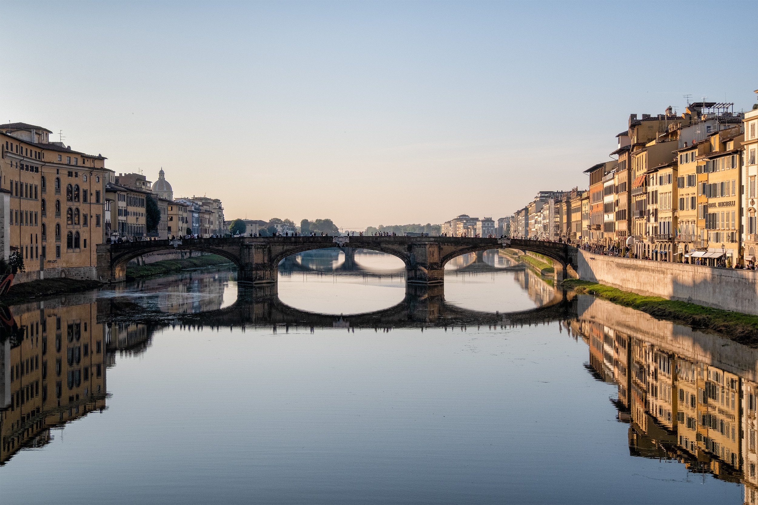 The Arno River in Florence 