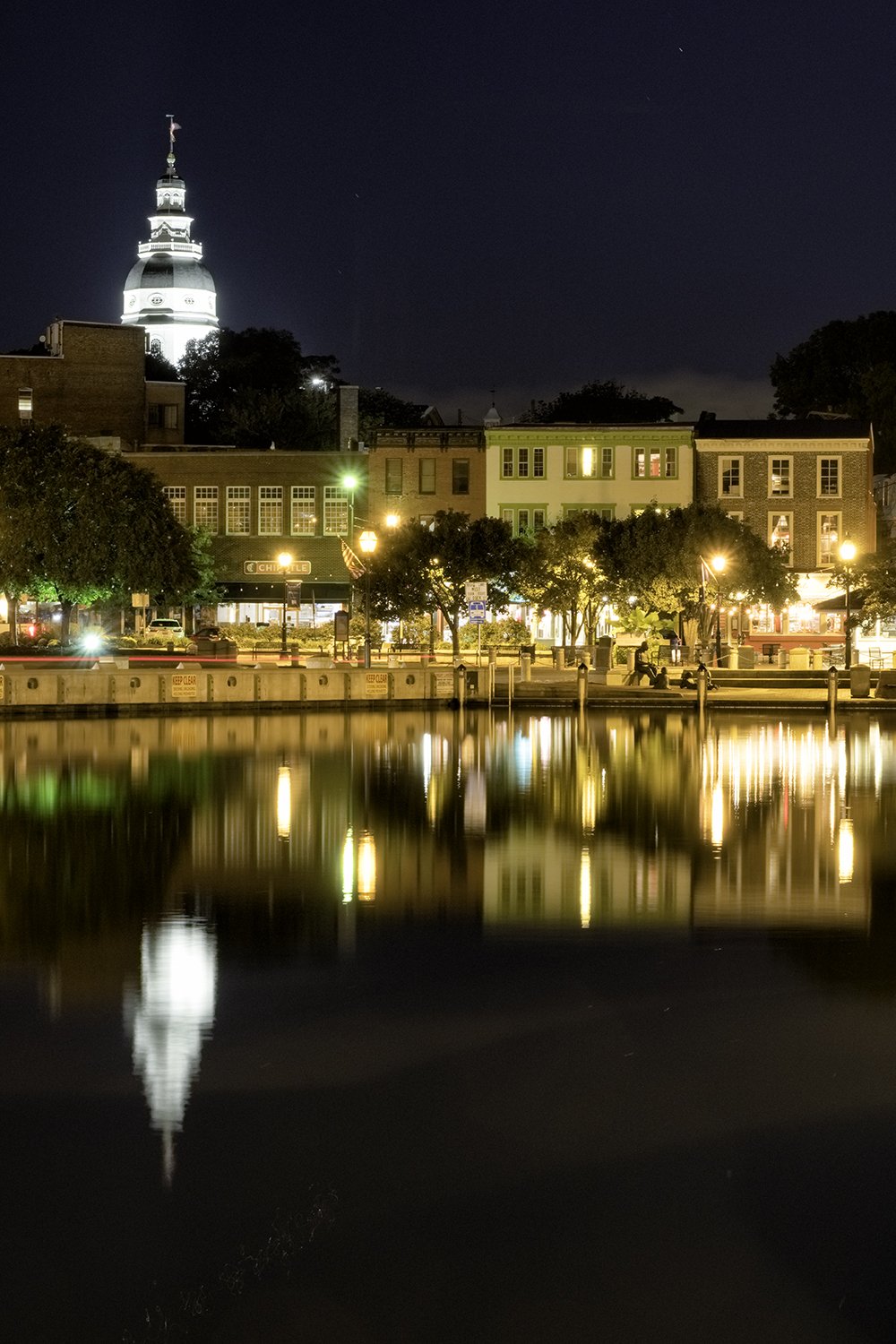 September Morning in Annapolis Harbor