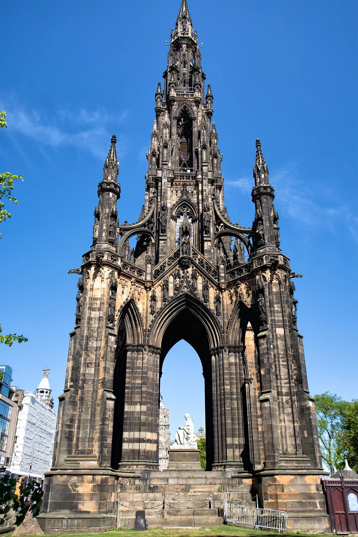 Sir Walter Scott monument in Edinburgh 