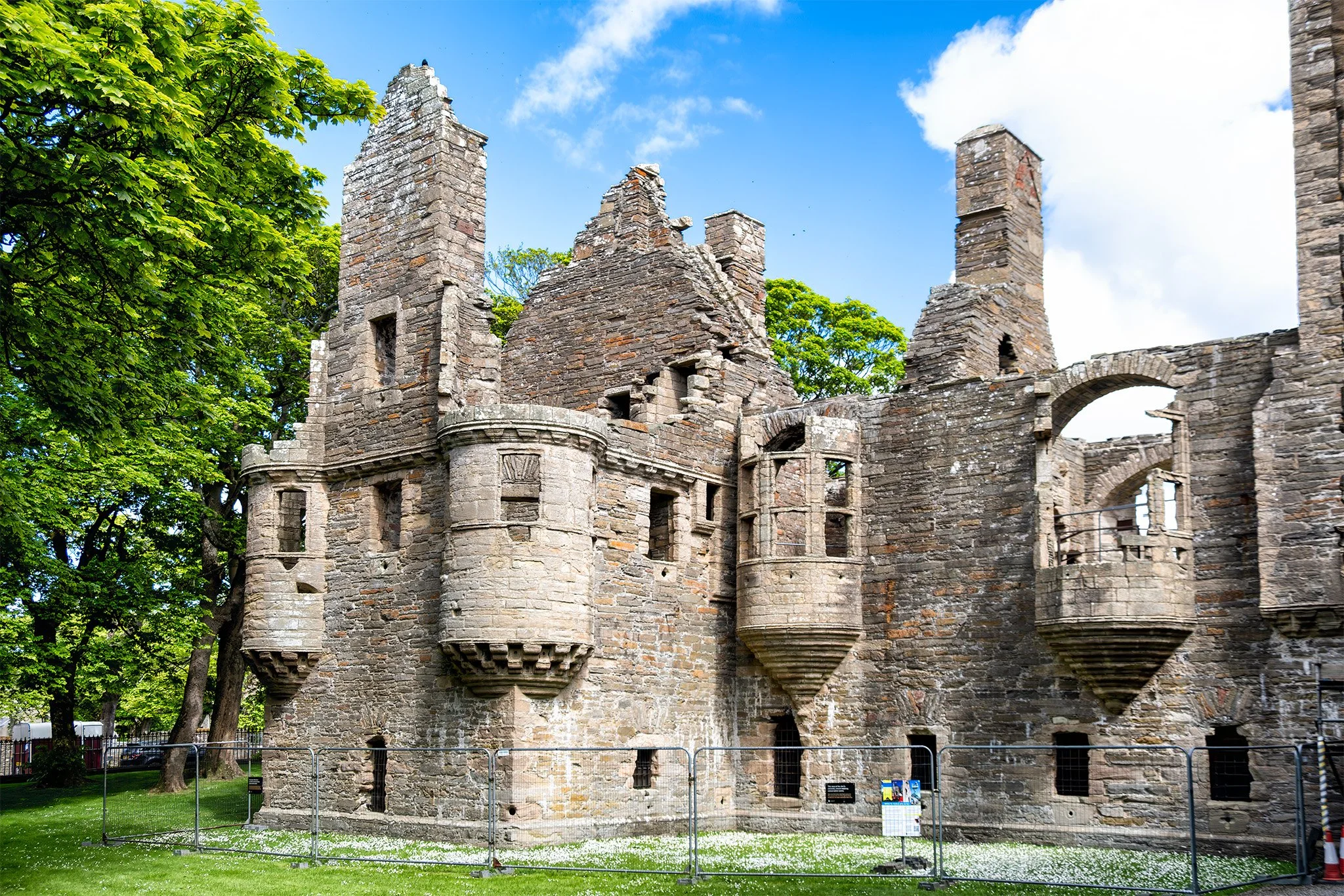 Ruins of the Bishop's House at St. Magnus Cathedral, Kirkwall 