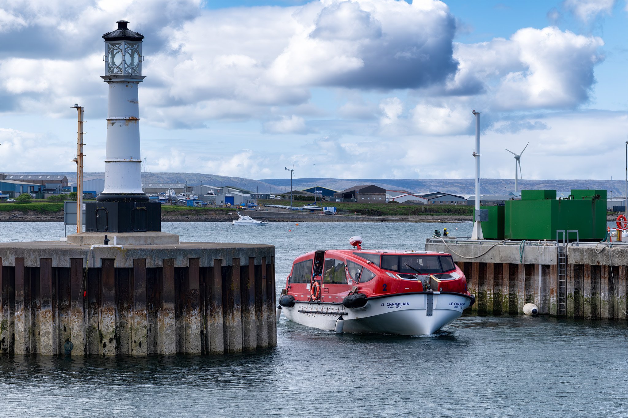 The Tender Arriving at Kirkwall 