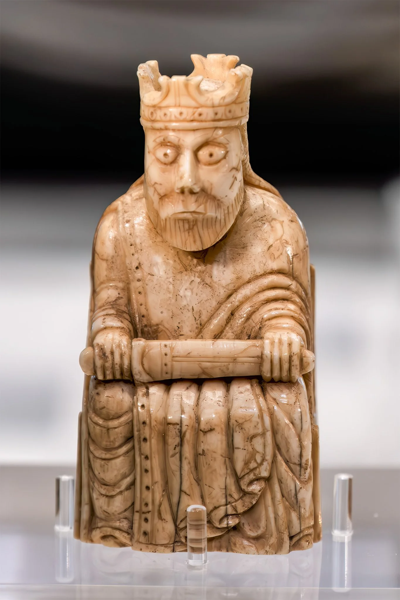 Lewis Chessmen in Museum nan Eilean, Stornoway