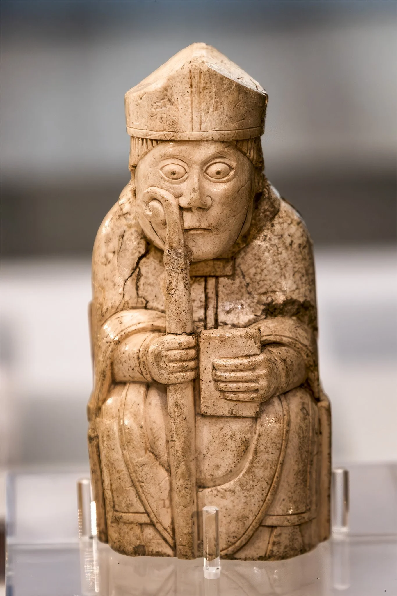Lewis Chessmen in Museum nan Eilean, Stornoway