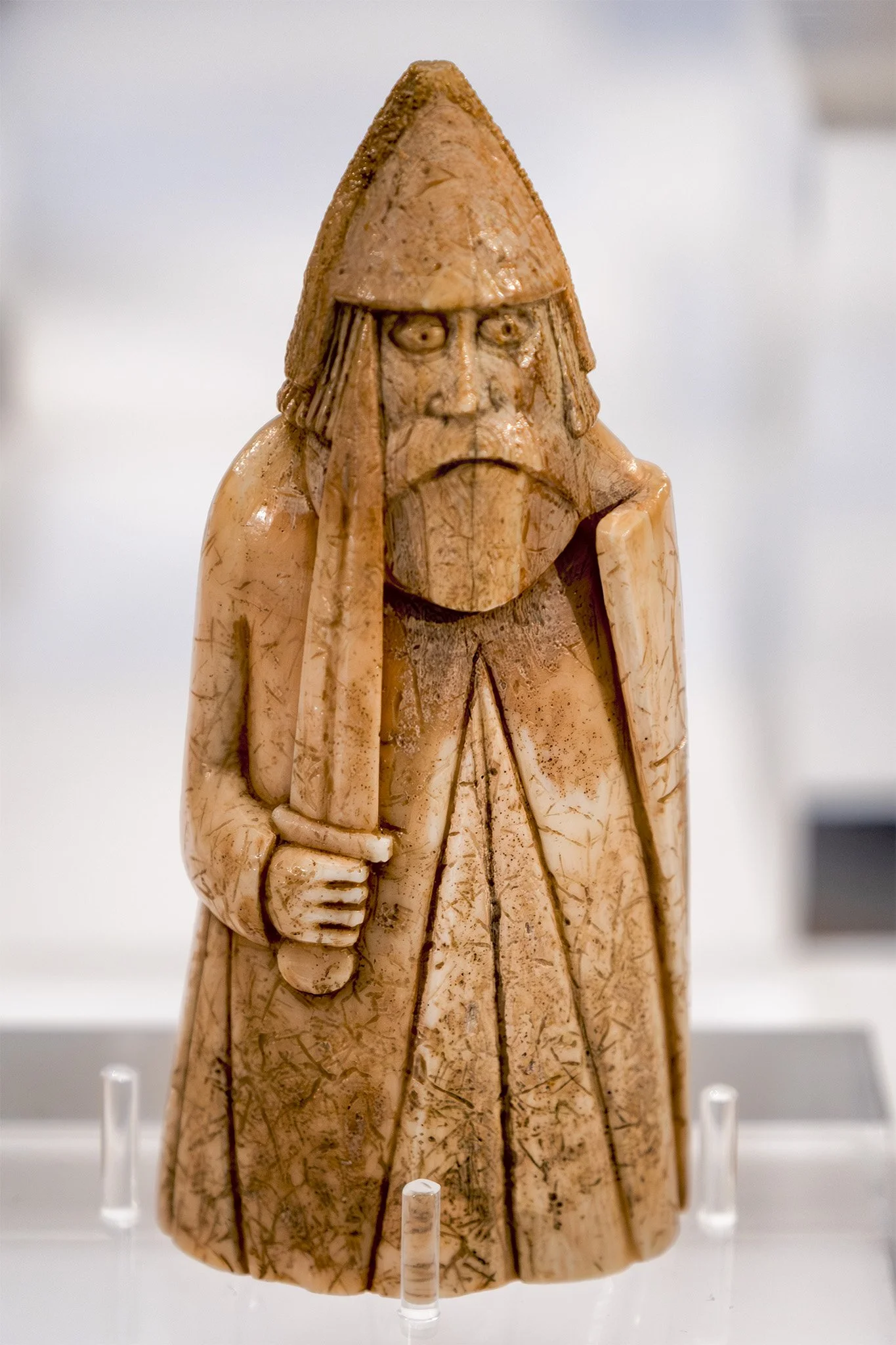 Lewis Chessmen in Museum nan Eilean, Stornoway