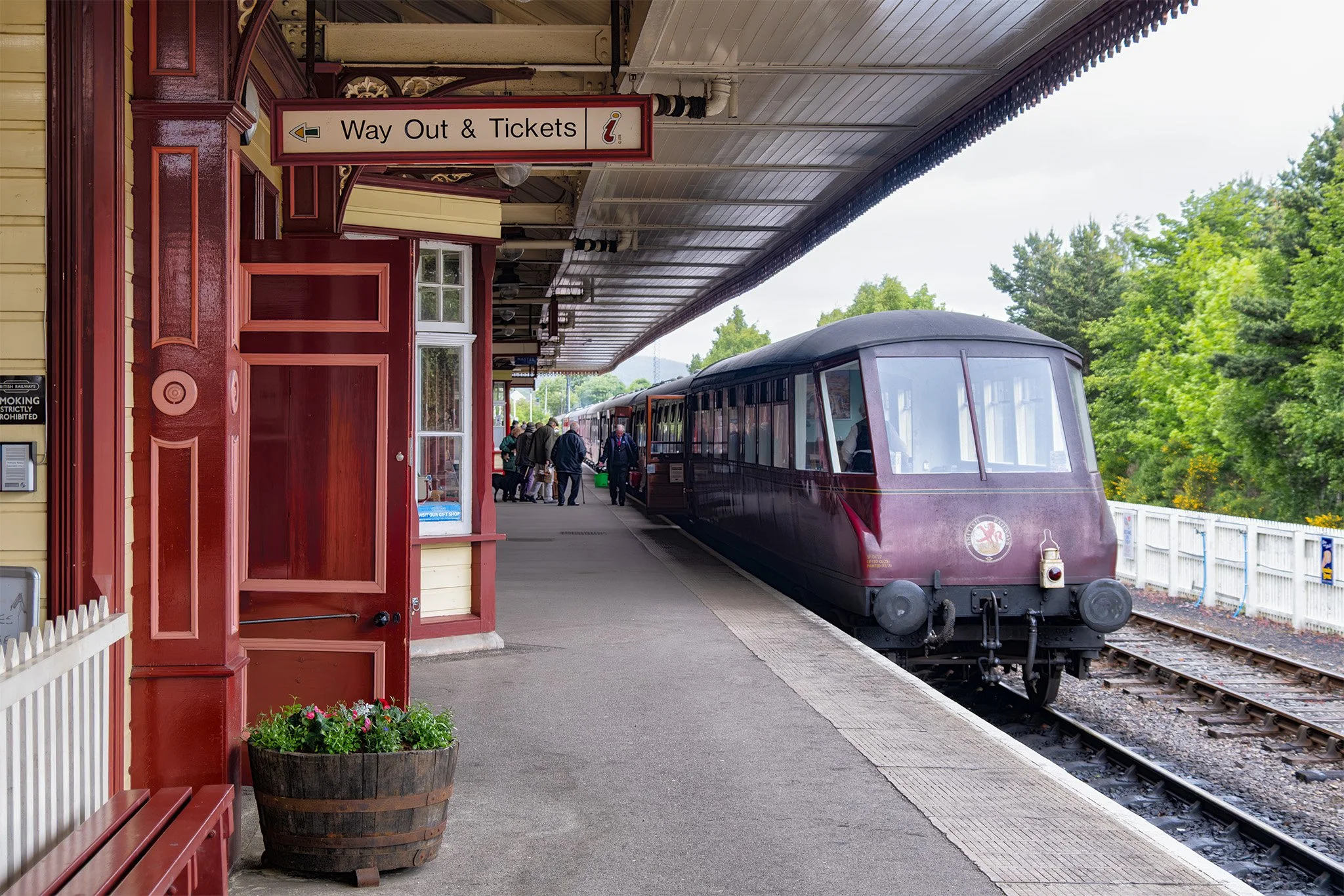 Strathspey Steam Train Station 