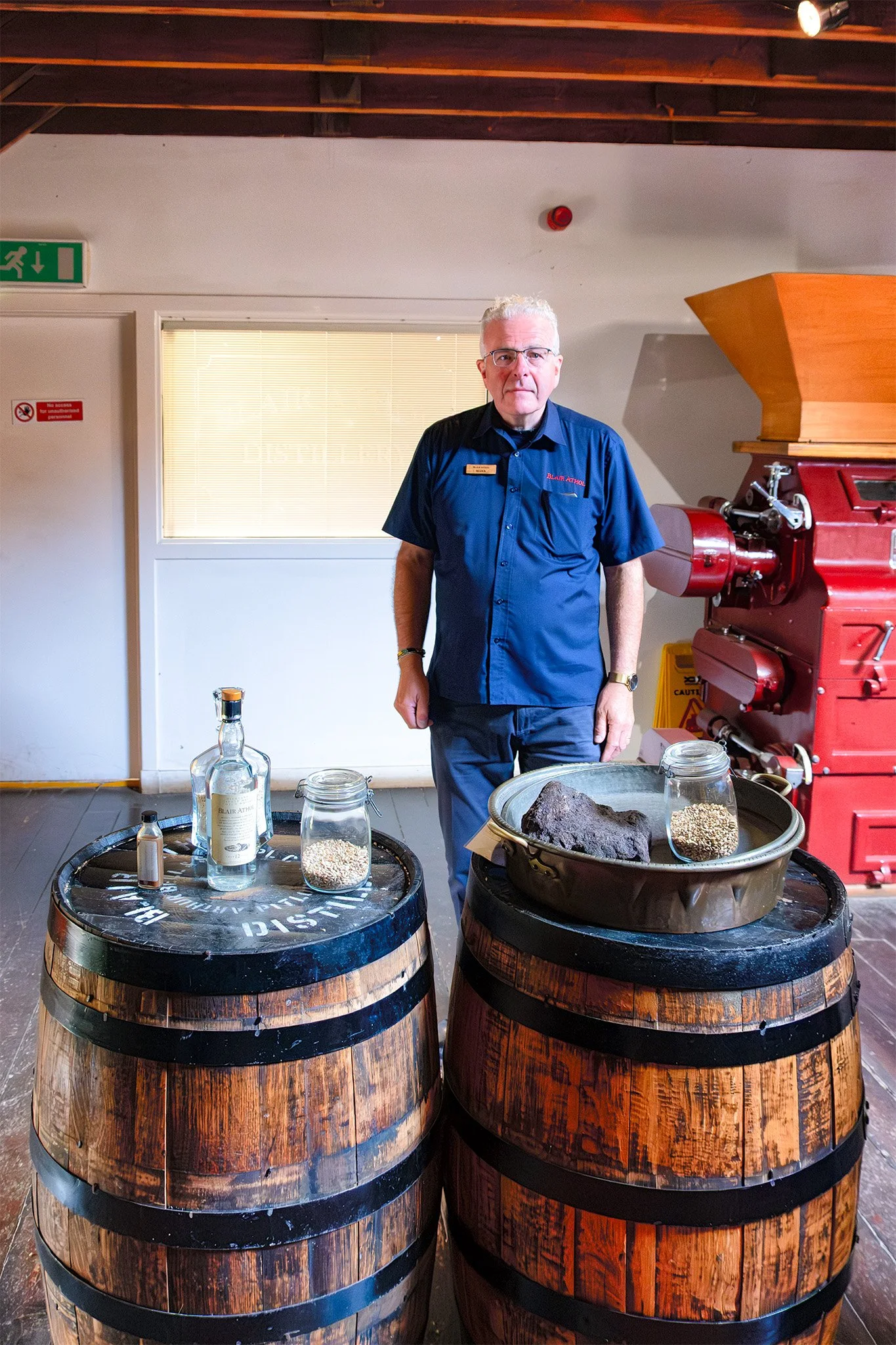 Touring the Blair Athol Distillery 