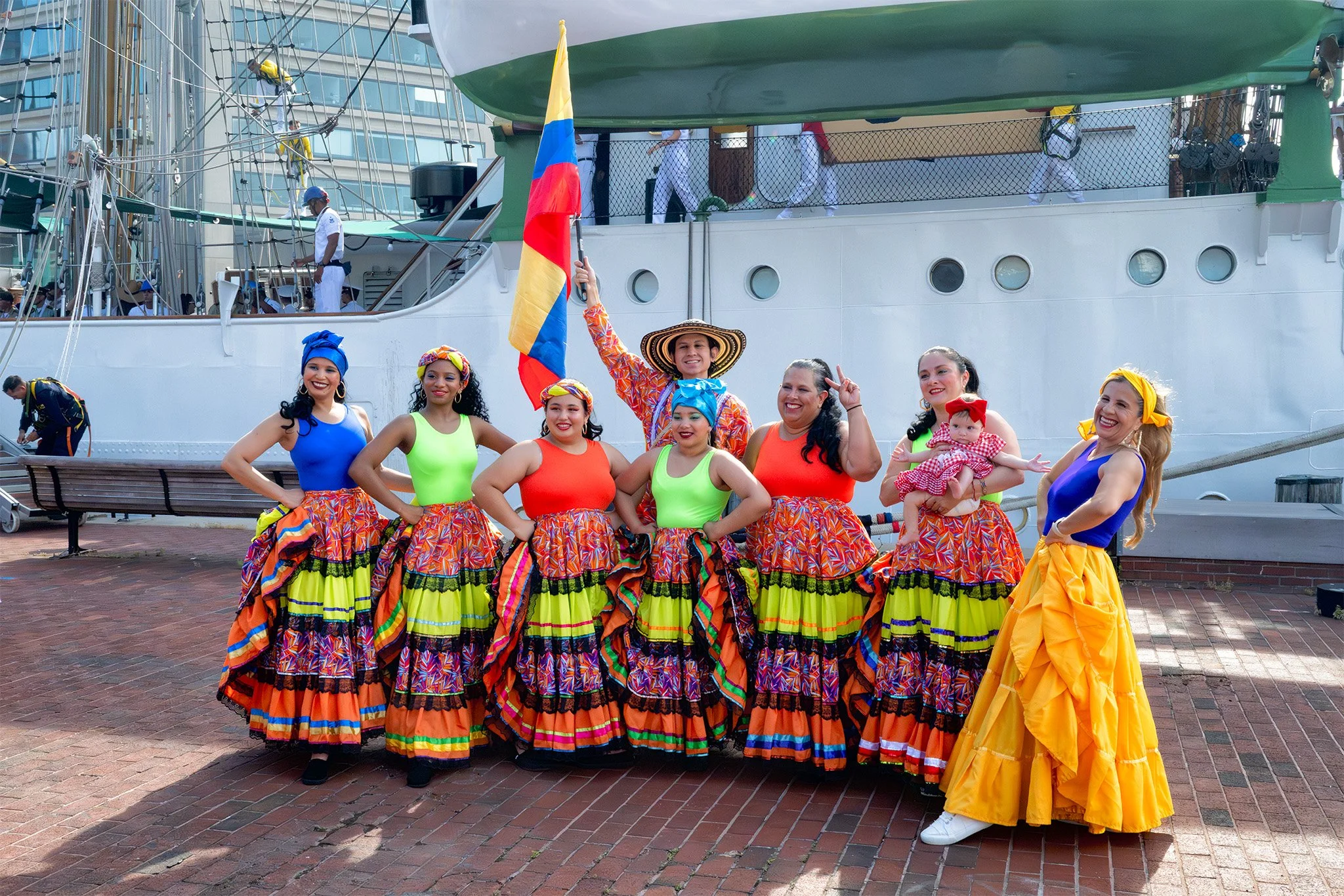 Dancers at ARC Gloria (Colombia)