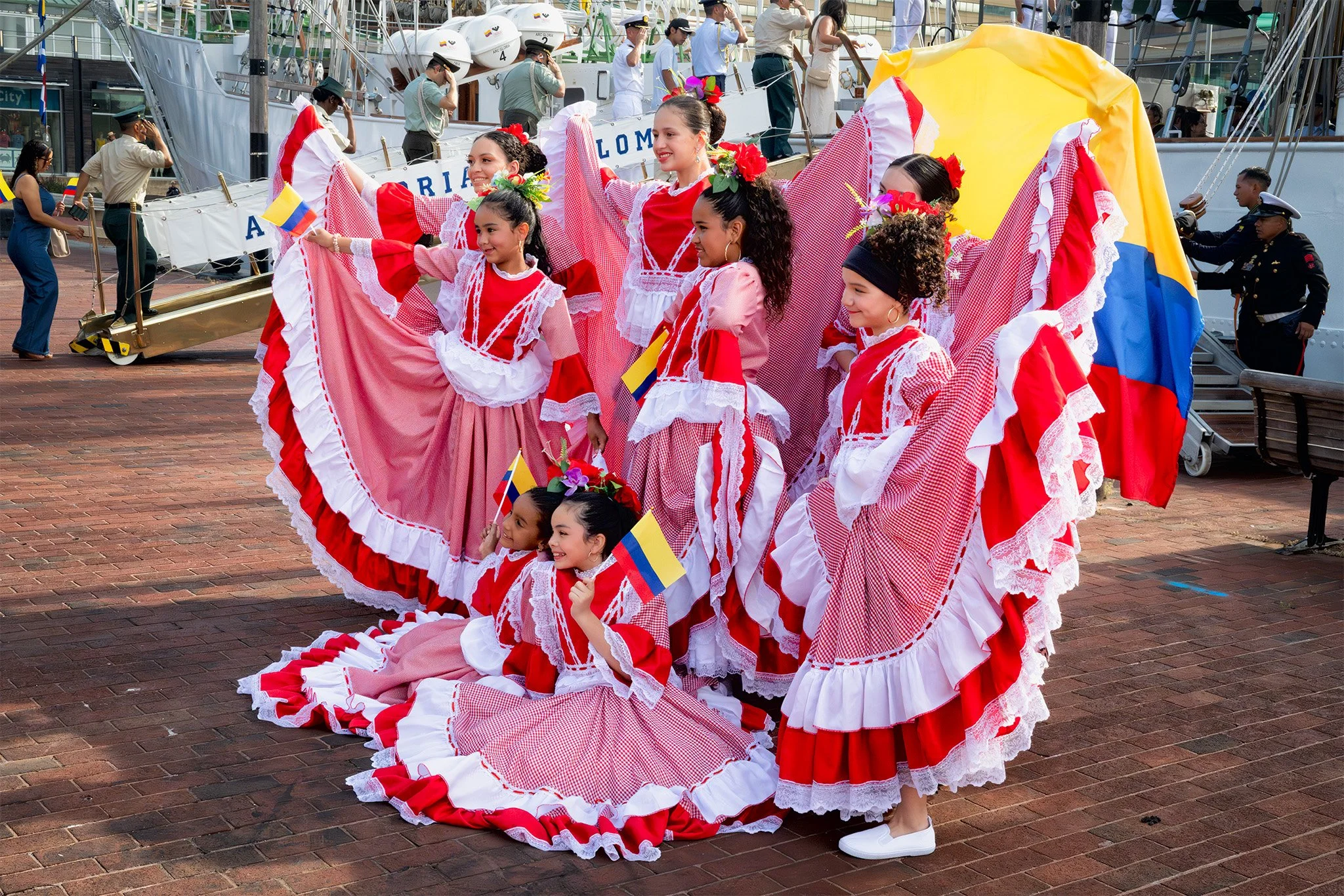 Dancers at ARC Gloria (Colombia)