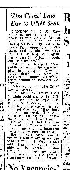 Richmond Times-Dispatch, January 6, 1946