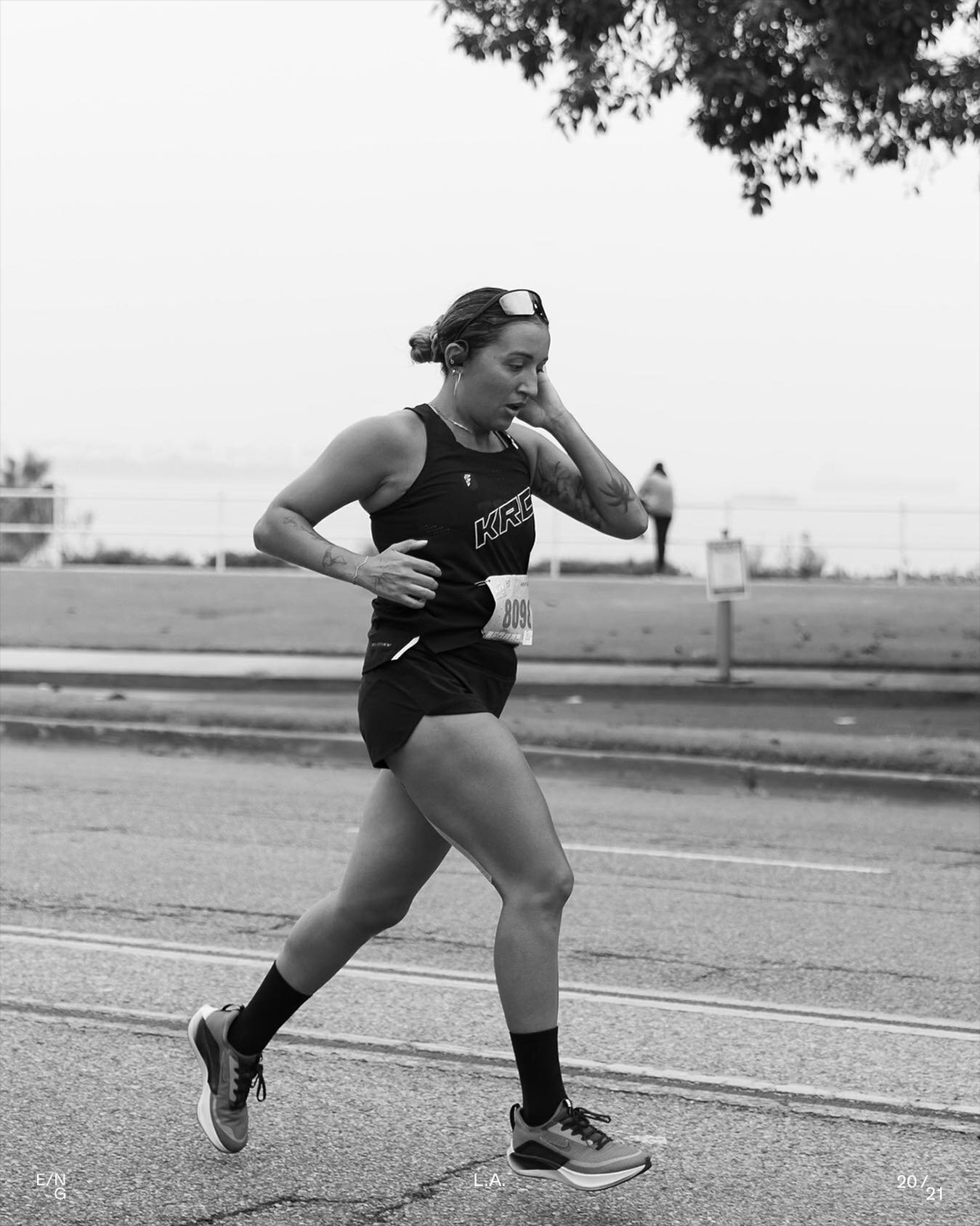 Congratulations to @dre.a on completing the Long Beach half marathon. Drea who also represents @koreatownrunclub joined us 
last year wanting to get stronger from an ACL injury (2019) that prevented her from racing. When she joined, she was challenge