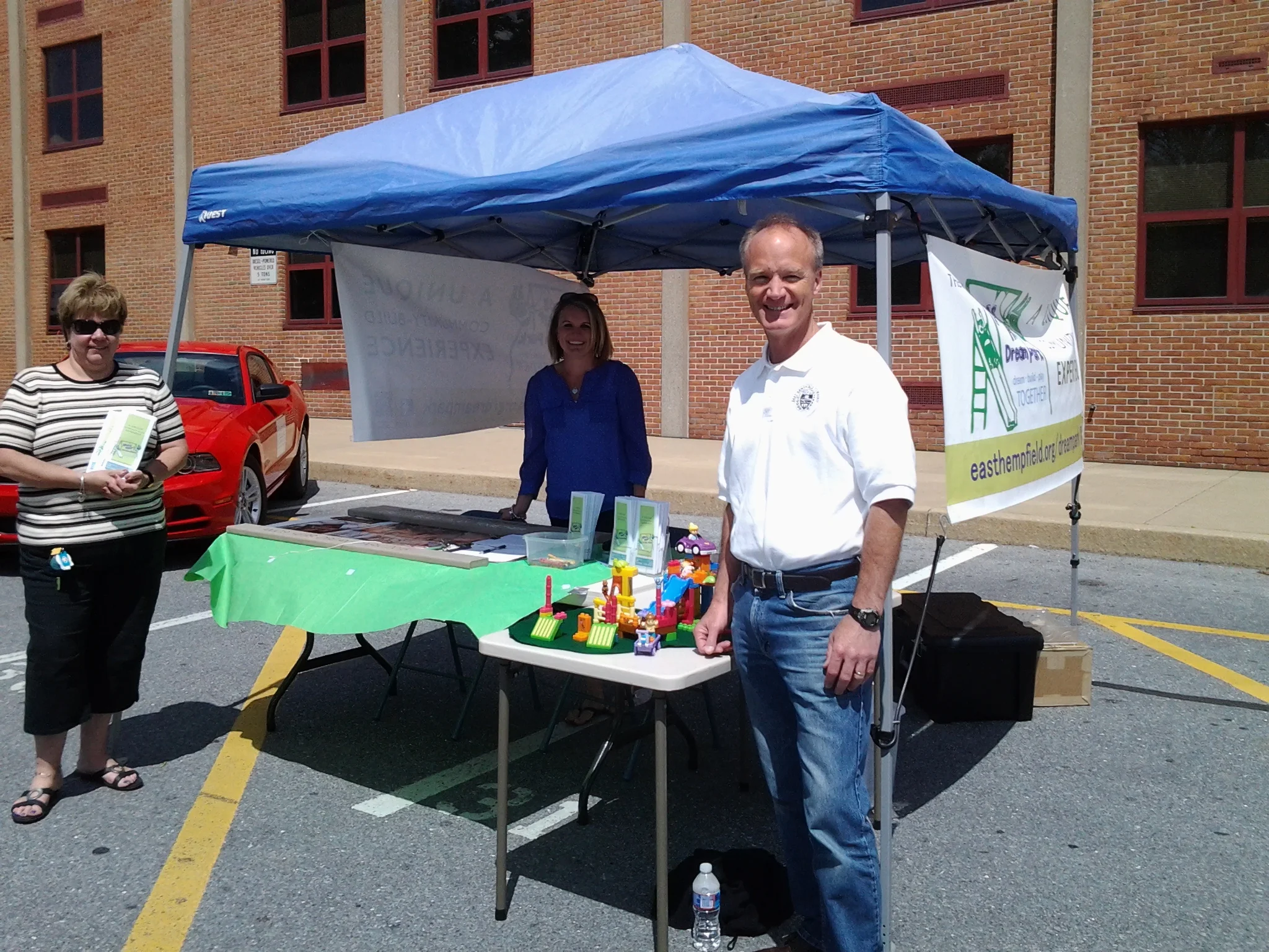A beautiful afternoon to meet the crowds at the annual Hempfield Cops & Rodders car show at the Hempfield High School! There were some amazing cars at this event - plus a nice show from the police departments in Hempfield. My wife, Jen, and I were there to help out at the Dream Park stand. Proceeds from this event benefit the Safety Through Technology Education Partnership for the Hempfield School District. If you've never been to this event, you should put it on your calendar for next year. http://www.hempfieldcopsandrodders.com/