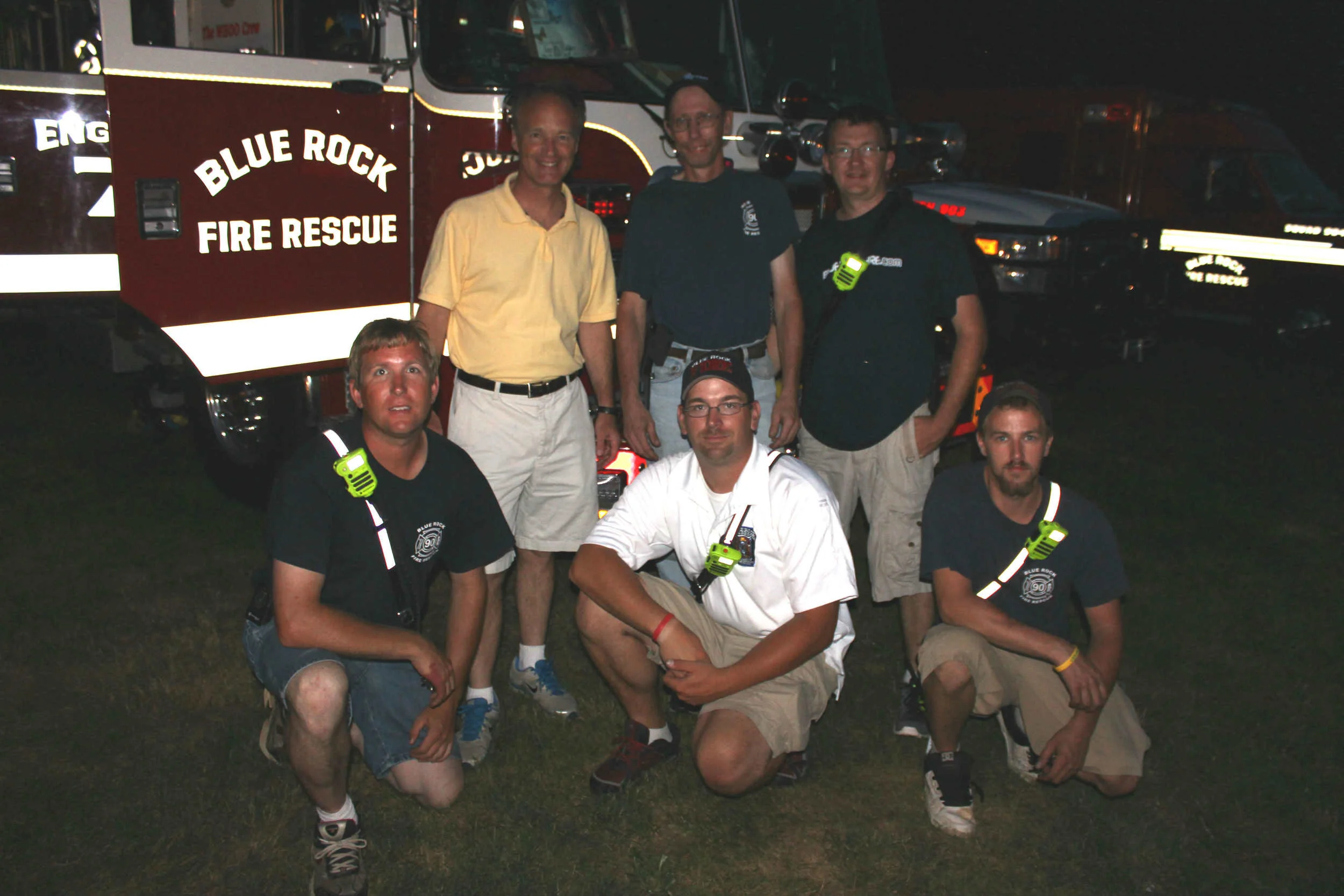Talked first responder issues with several guys with the Blue Rock Fire Rescue in Washington Boro.