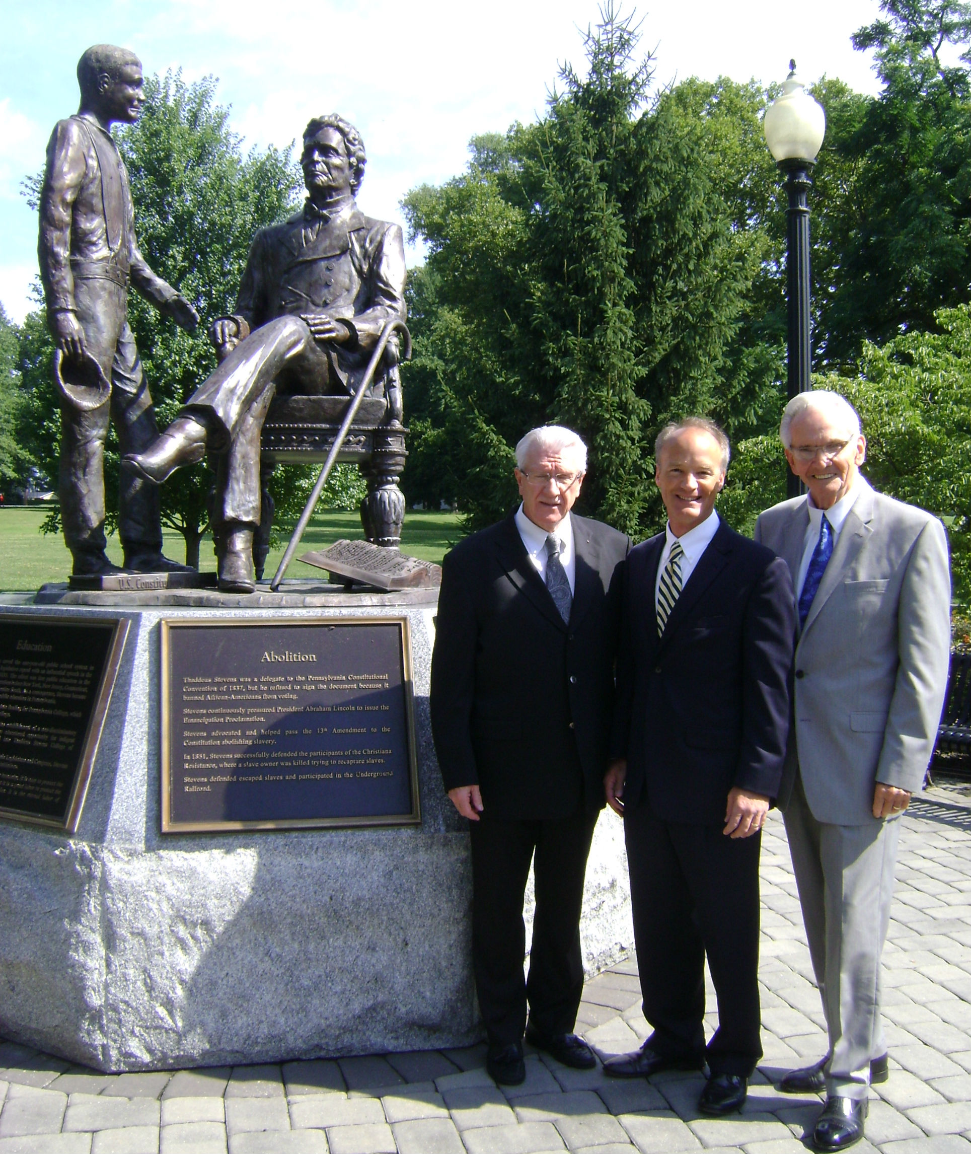 Very happy to meet with the leaders of a true Lancaster County gem - the Thaddeus Stevens College of Technology. Dr. William Griscom (college president - on the left) and Alex Munro (Alumni foundation executive director - and proud resident of the 41st Legislative District) showed me the impressive facility. We also had an excellent discussion on the benefits and future of trade education. Very thankful to get their perspective.