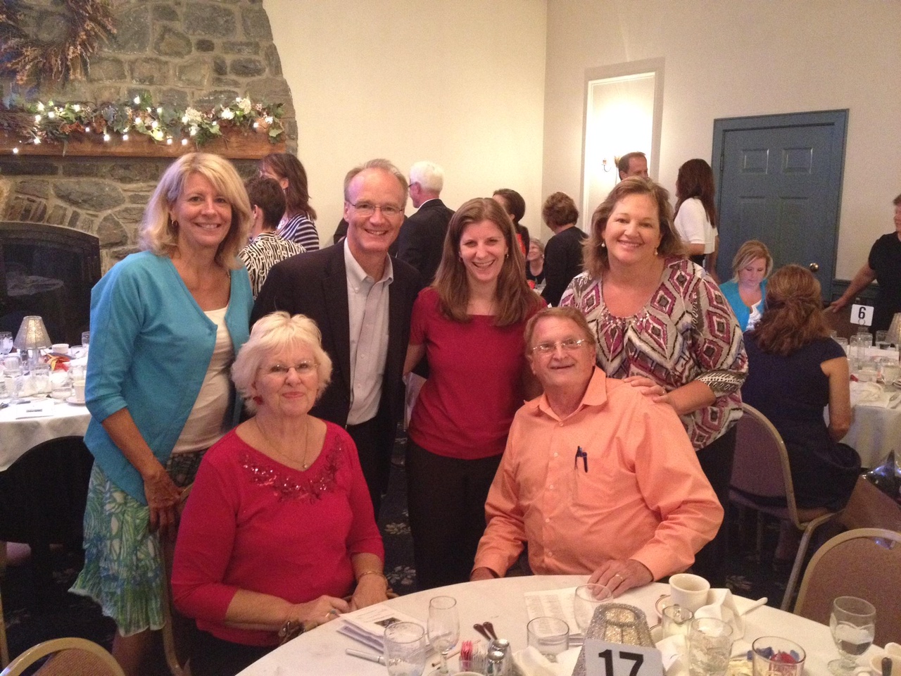 It's an incredible blessing to live somewhere where the communities so actively invest in public education. This past weekend, Jen and I had a wonderful evening at the Penn Manor Education Foundation dinner. PMEF is a non-profit community based organization dedicated to enhancing and enriching the educational experiences of the students and faculty in the Penn Manor School District public schools. Pictured here: (front) Martha and Willis Herr. (Back from left) Sue Charles, me, my wife Jen, and Fiffer Raush.