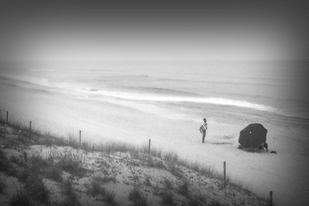 Evening at the Beach Tower