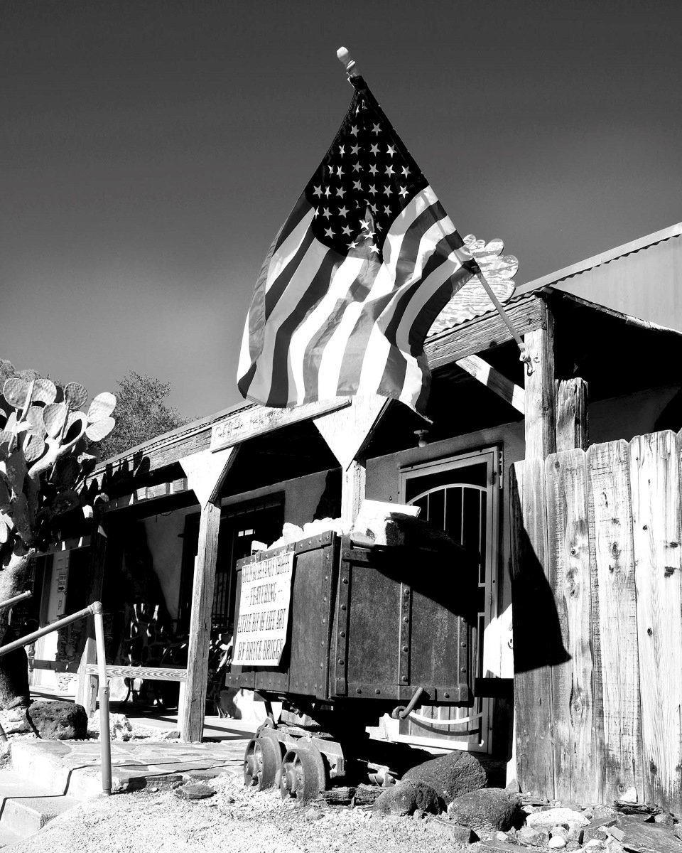 Route 66 American Flag