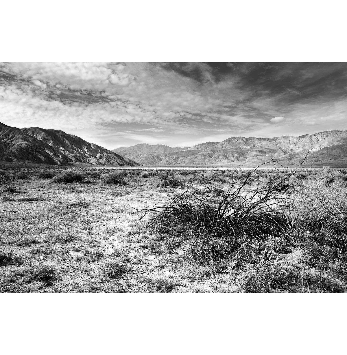 Vision of a Dry Lake, 16x20 inches - SALE
