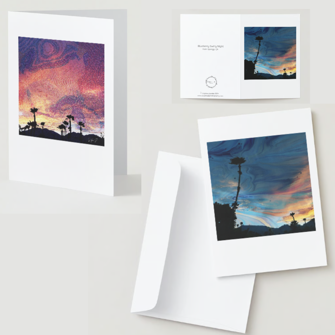 Imagine Clouds - Card set, 6 note cards and envelopes