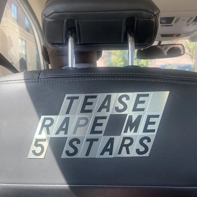 These drivers are asking a lot from us these days @uber #ReadDaSign #Uber #Lyft