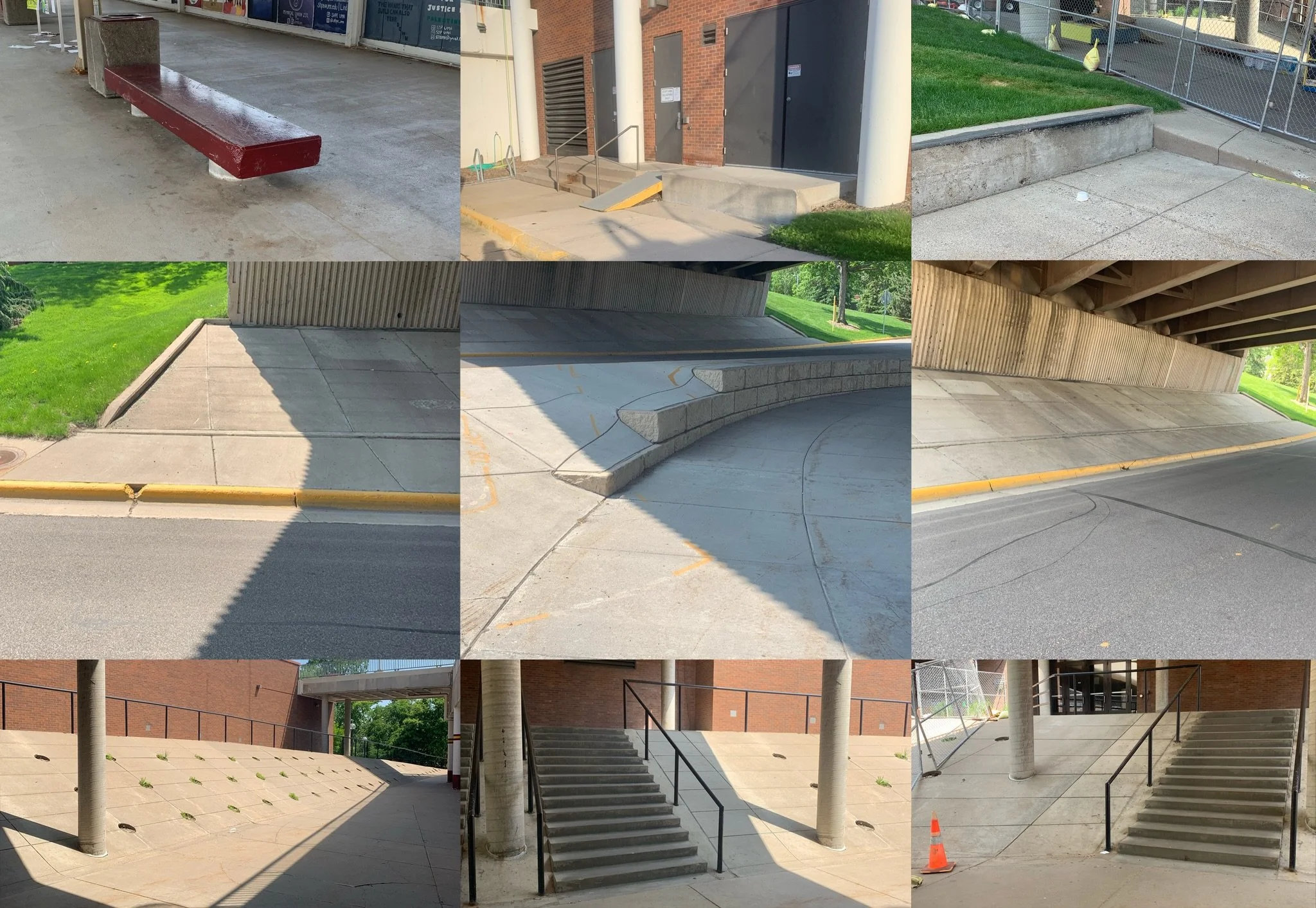 1,555) Misc. U of M 3/3 Minneapolis MN #Minneapolis #Minnesota #JoesSkateSpots