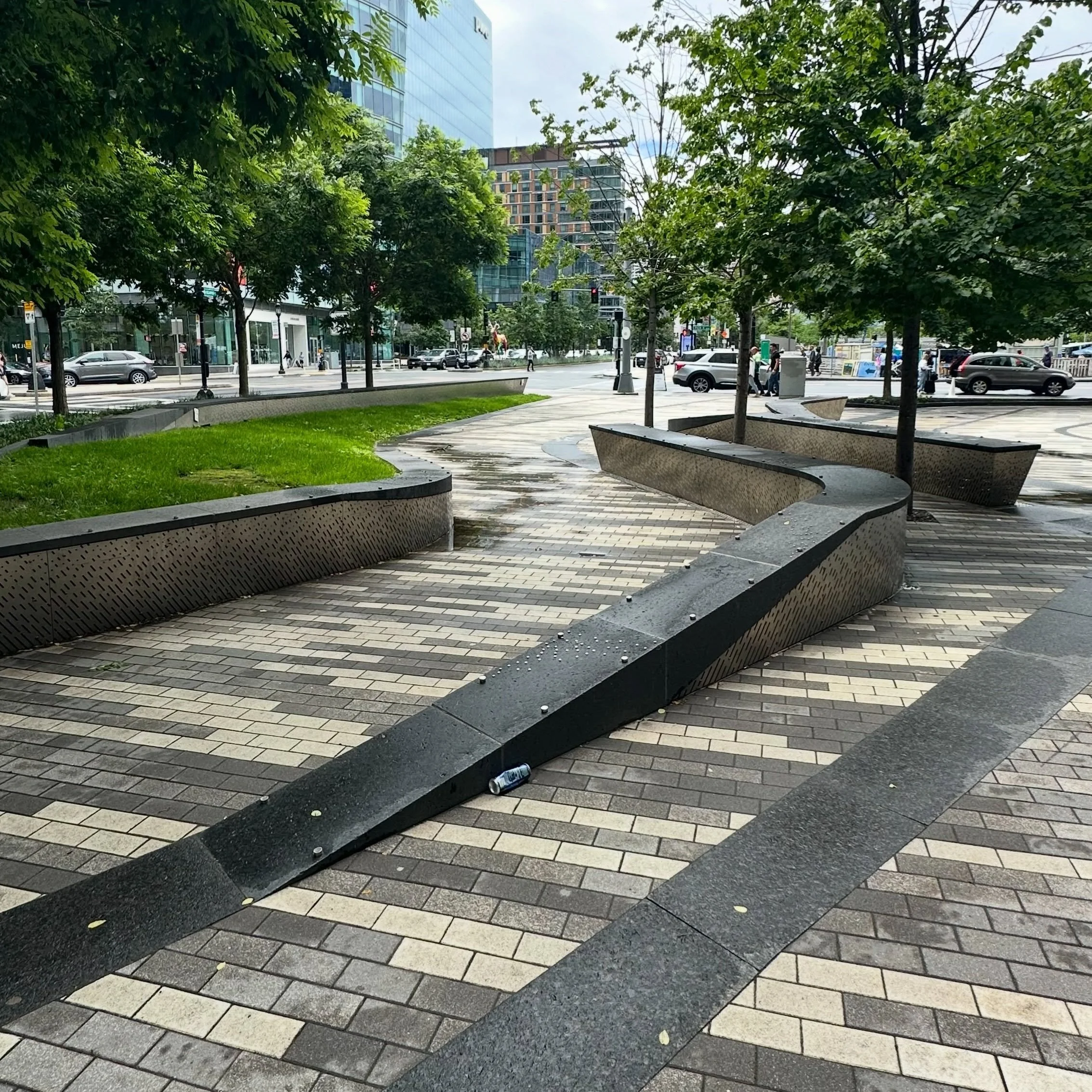 1,568) Rando ledges. Boston MA #Boston #Massachusetts #JoesSkateSpots