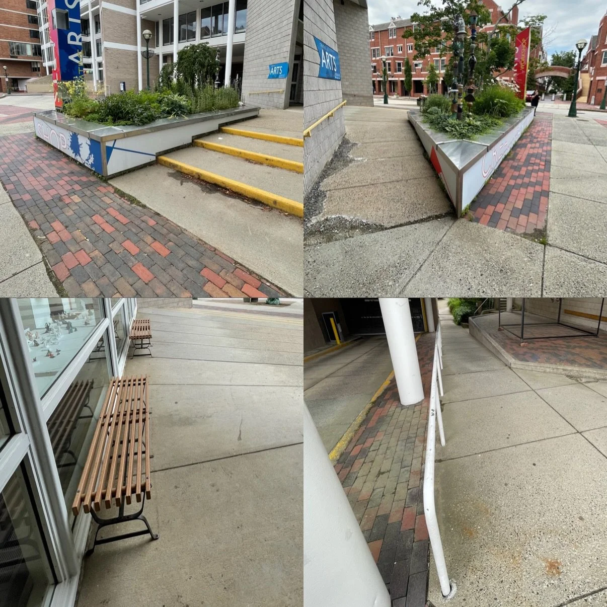 1,575) Broke metal. New Haven CT #NewHaven #Connecticut #JoesSkateSpots