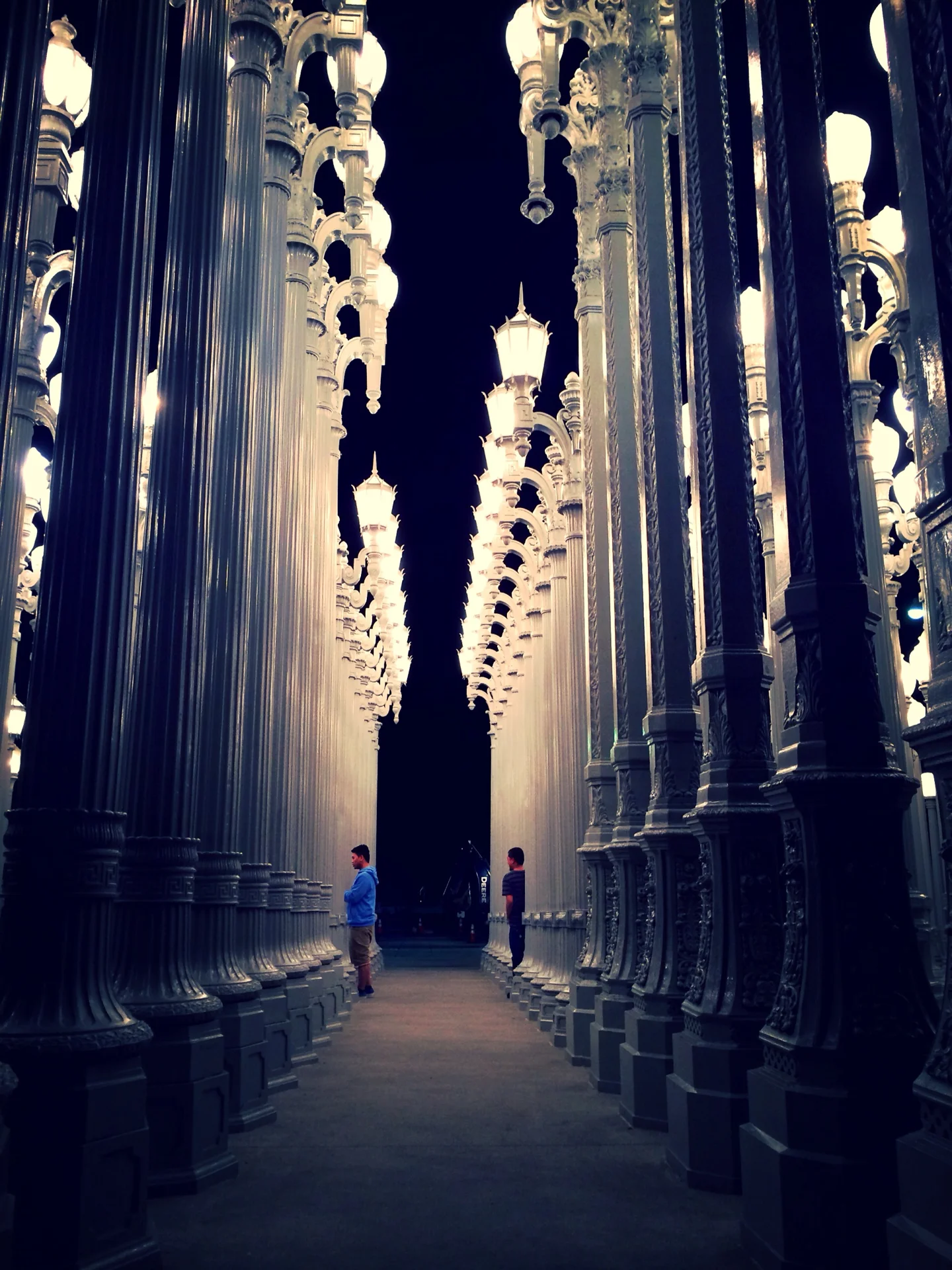 Playing at the LACMA Lights