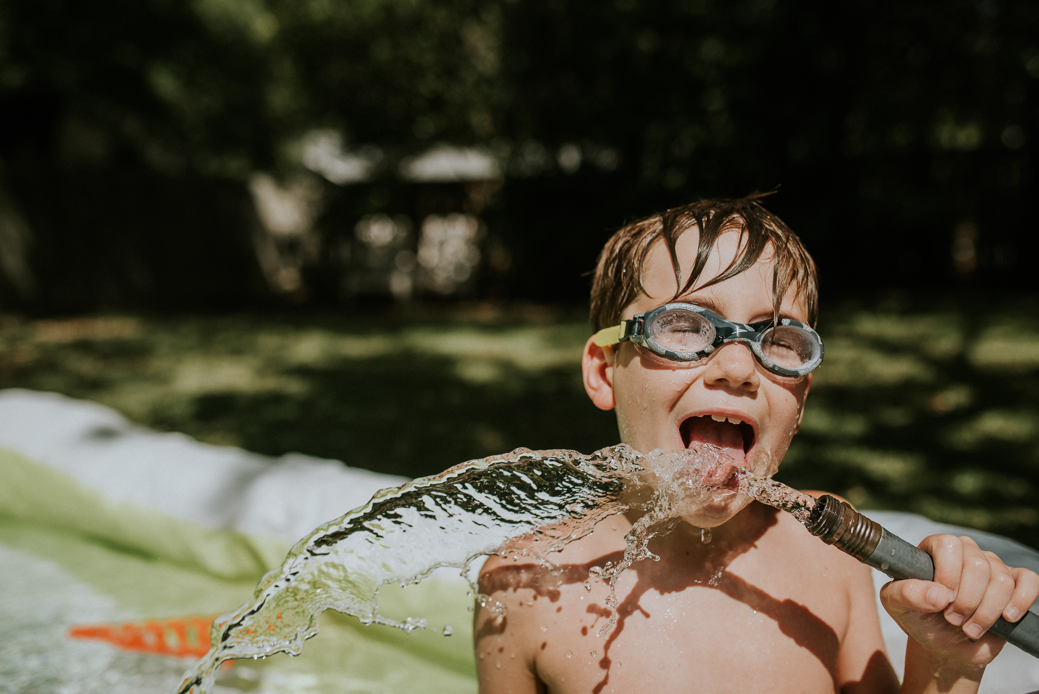 Pure Summer fun. (a full sun portrait)