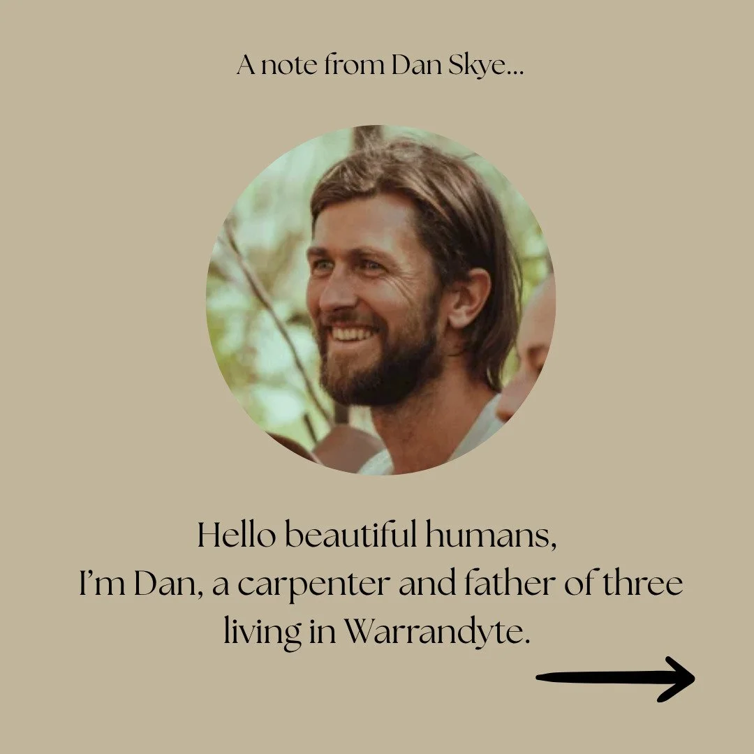 A note from Dan Skye, beloved partner of Claire, and Vision Quest Guide and facilitator at Nature's Apprentice.

How do we find our way through the wild river of grief, and keep showing up in this life? How do the wilds lead us back, again and again,