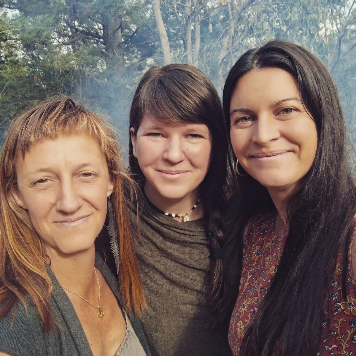 Such a pleasure to collaborate with these two wise and wild women on Hearthfire Fridays, six Fridays dedicated to heart and hearth practices. My favourite postcard moments were emerging from the herbal sweat lodge in my backyard (much hotter than pla